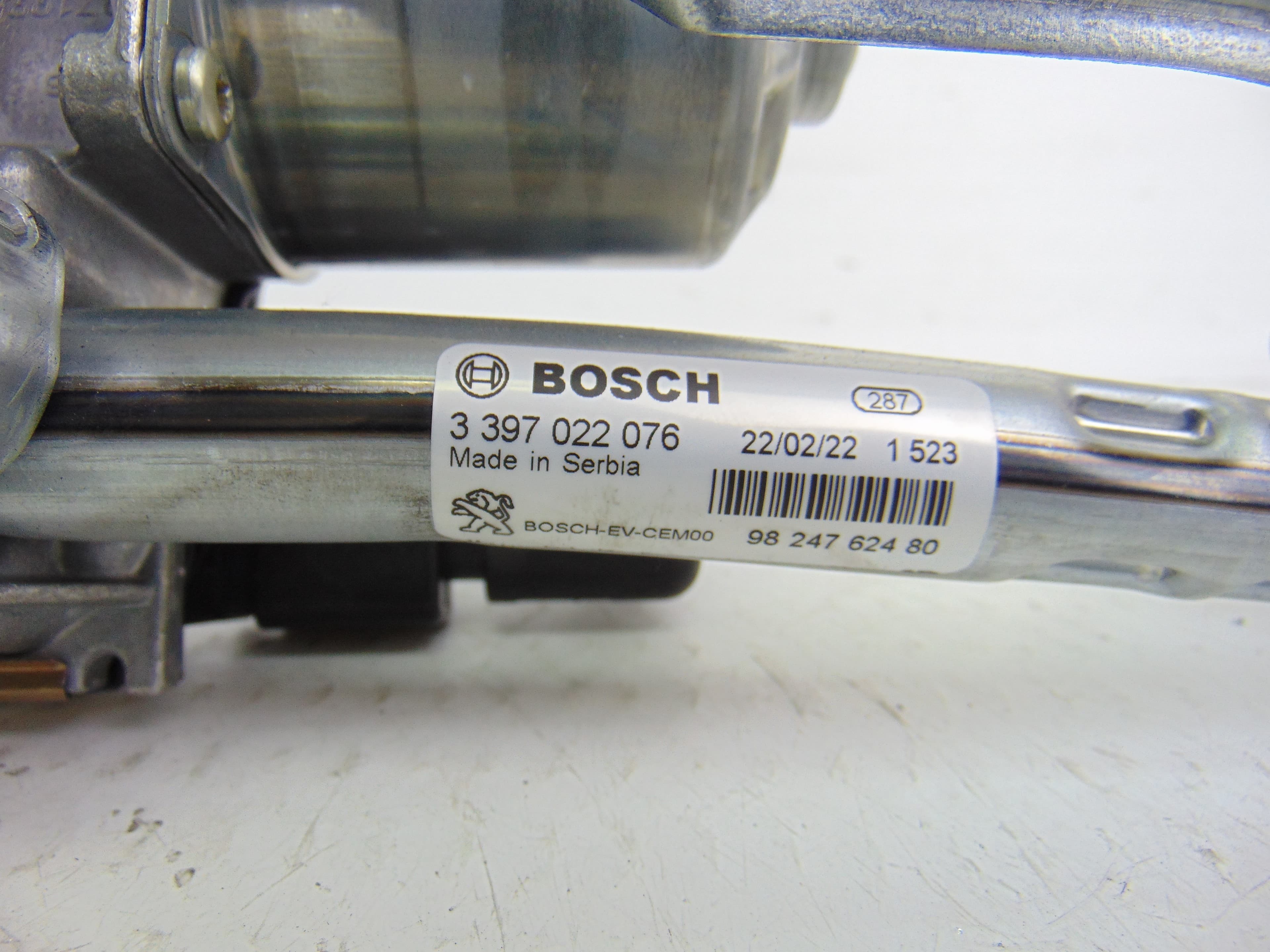 Motor limpia delantero, Peugeot 5008 Active 2017, 9824762480 nuevo 6