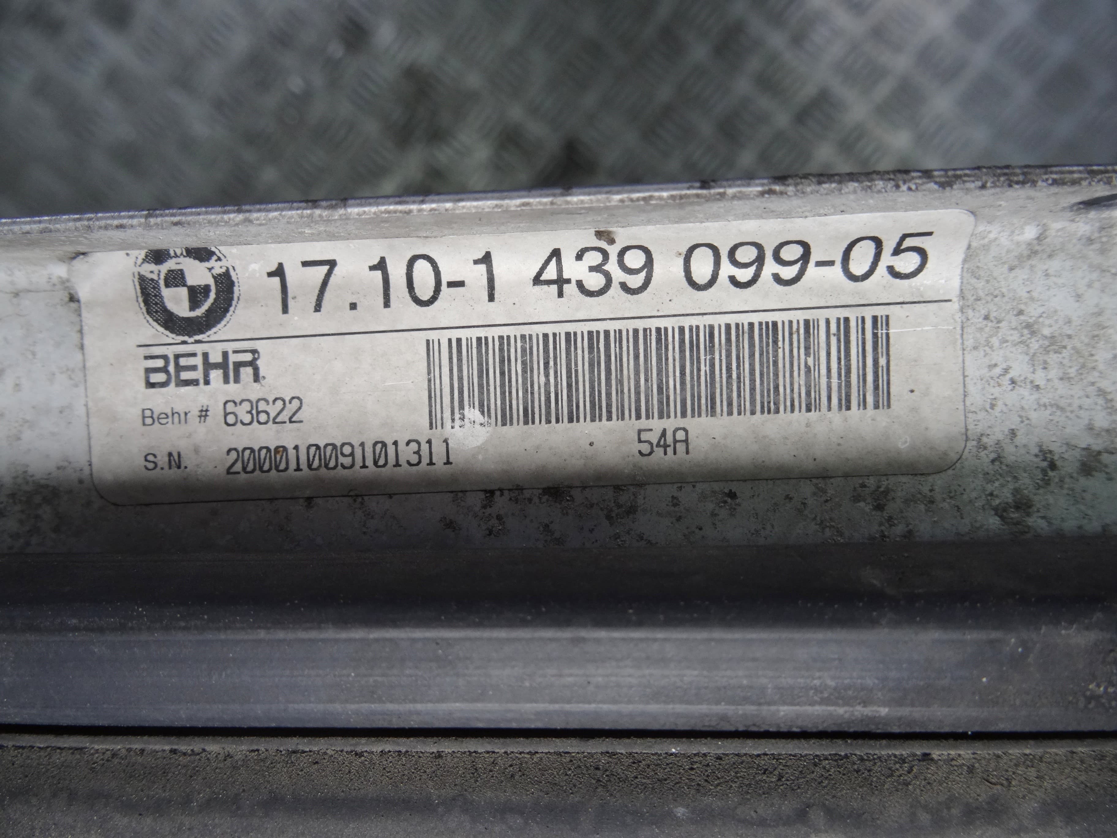 Radiador agua, BMW Serie X5 (E53) 3.0i 2000, 1439099 usado 6