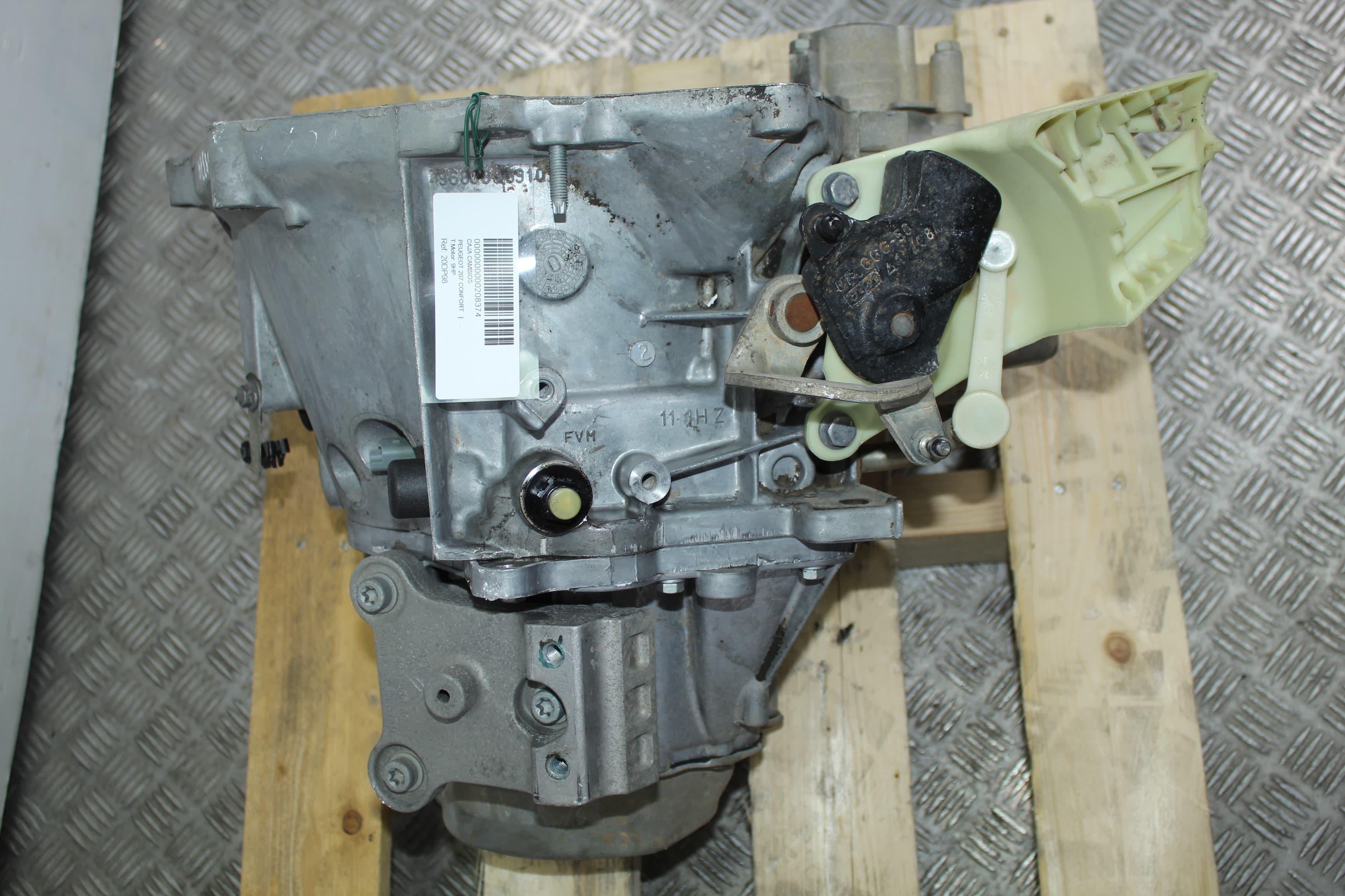Caja cambios, Peugeot 207 * 2011, 20DP98 usado 6