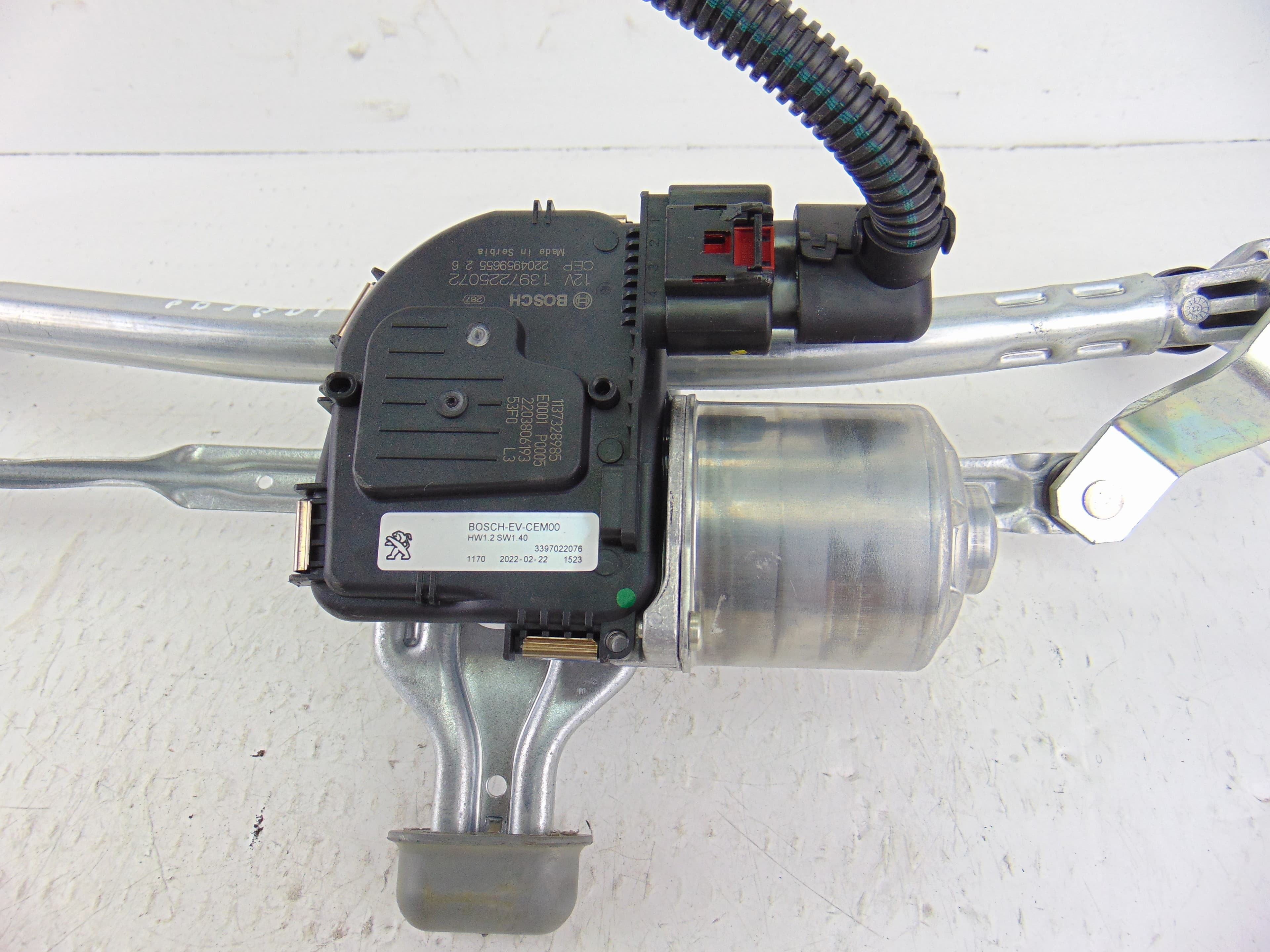 Motor limpia delantero, Peugeot 5008 Active 2017, 9824762480 nuevo 7