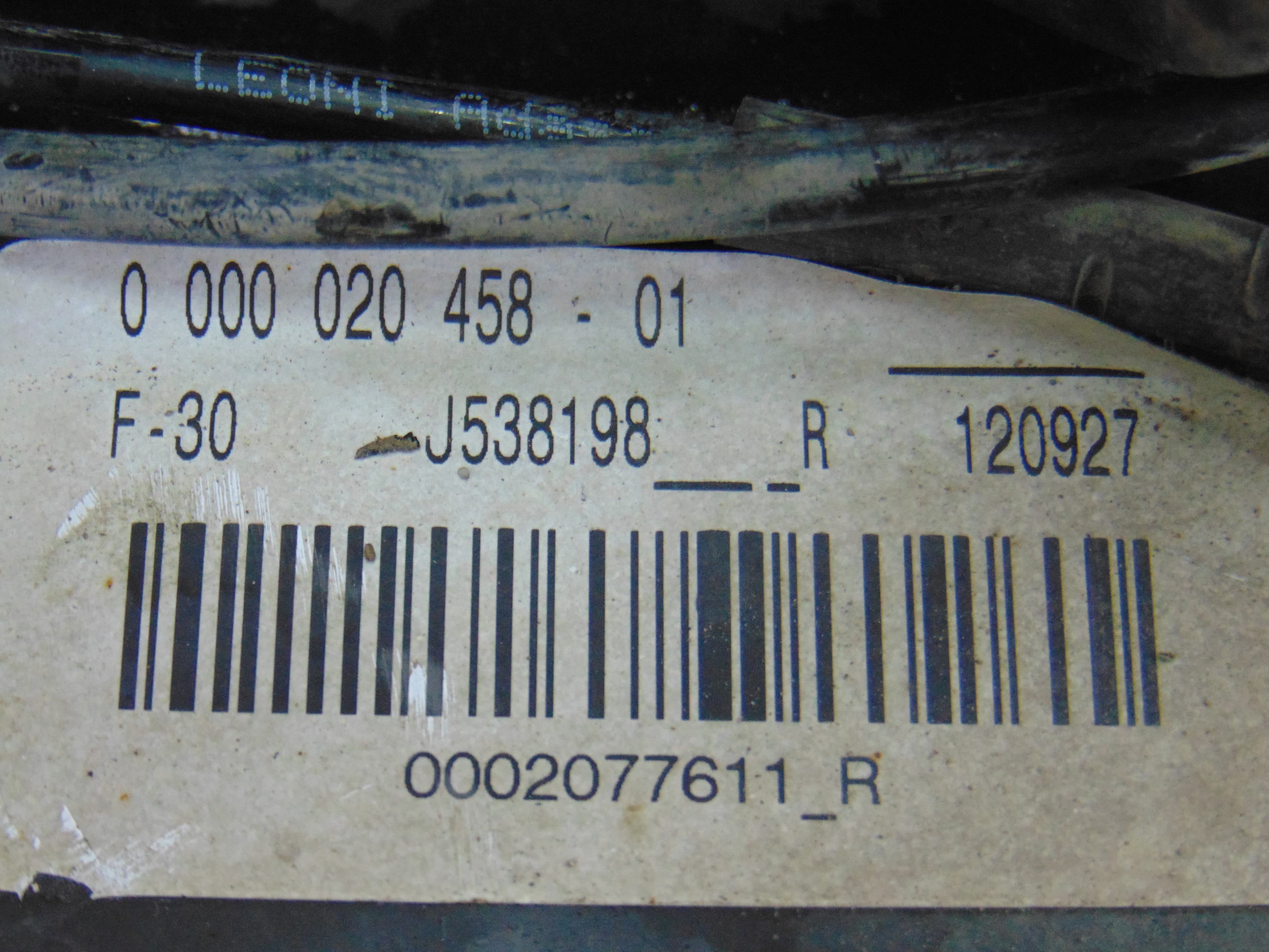 Mangueta trasera derecha, BMW Serie 3 Berlina (F30) 328i 2012 usado 7
