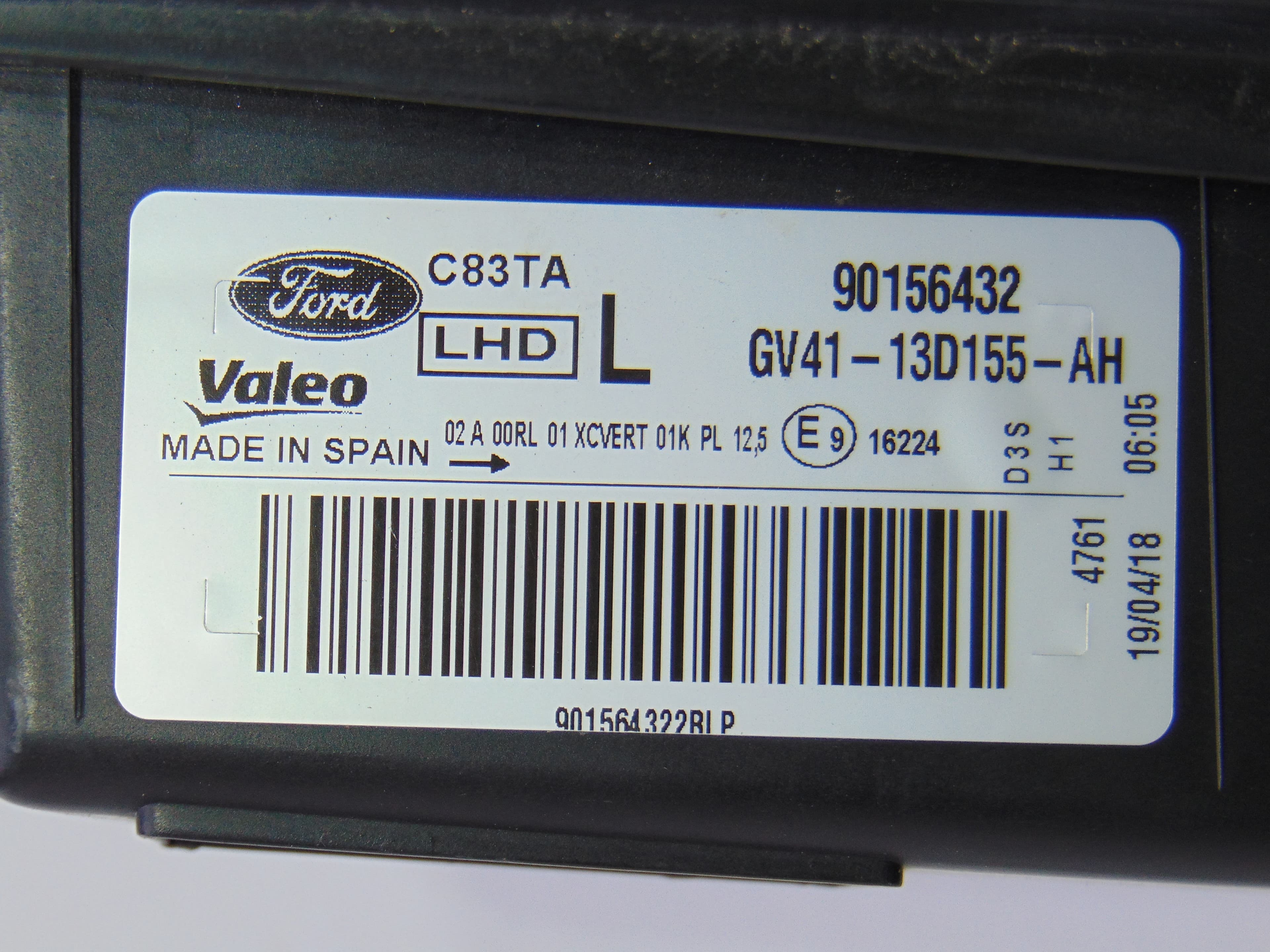 Faro izquierdo, GV41-13D155-AH usado 7