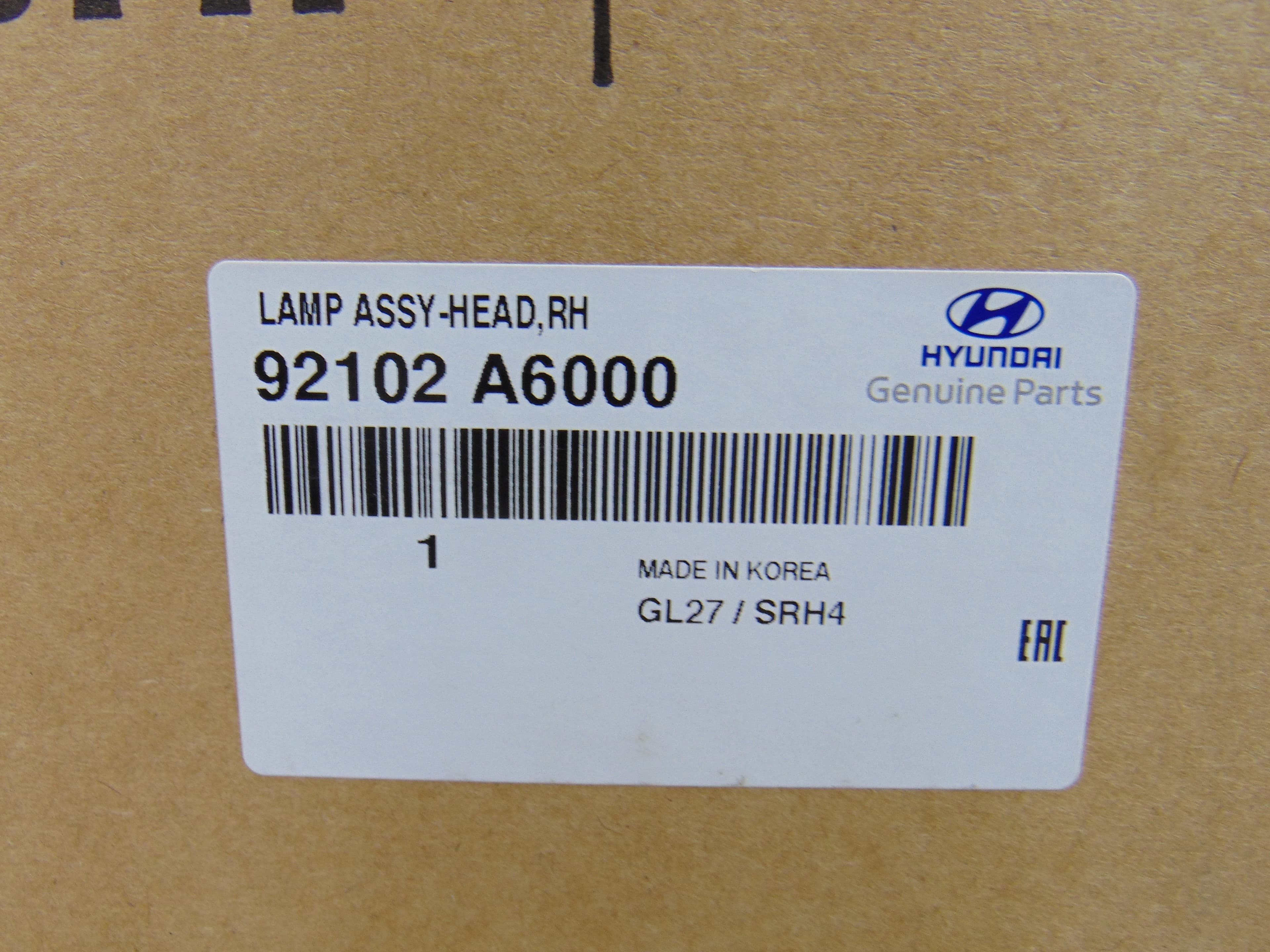 Faro derecho, Hyundai I30 (Gd) Classic 2012, 92102A6000 usado 7