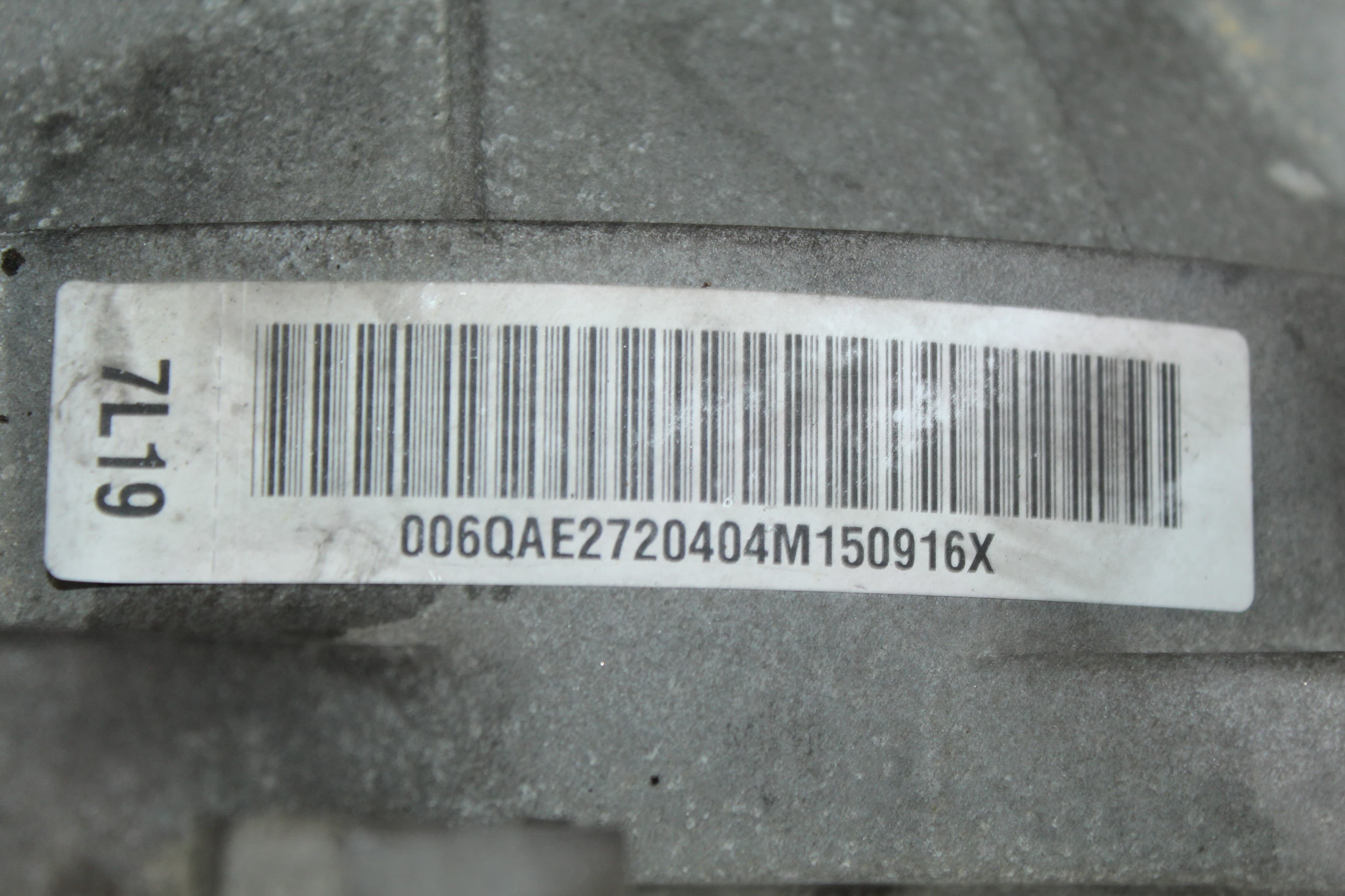 Caja cambios, Volkswagen Polo V (6C1) Comfortline 2014, Qae usado 8