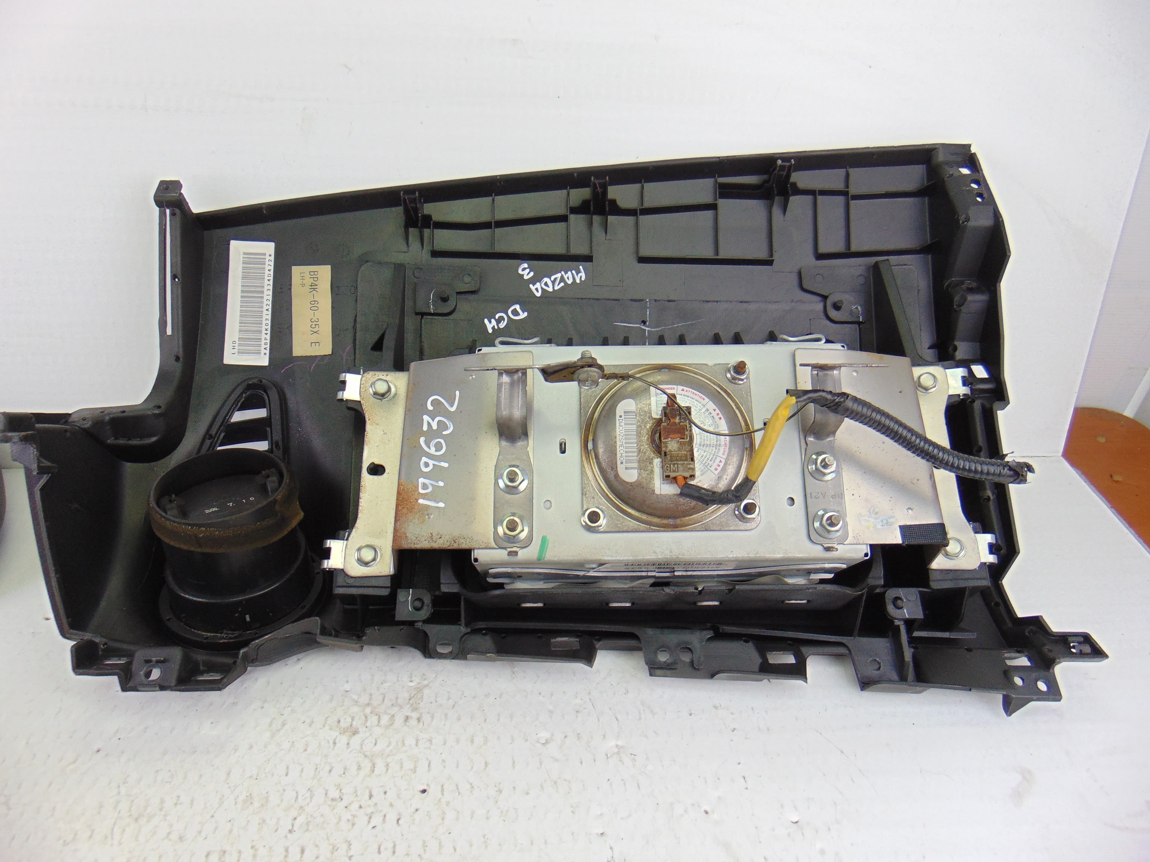 Kit airbag, Mazda 3 Berlina (Bk) 1.6 Crdt Active 2007 usado 8