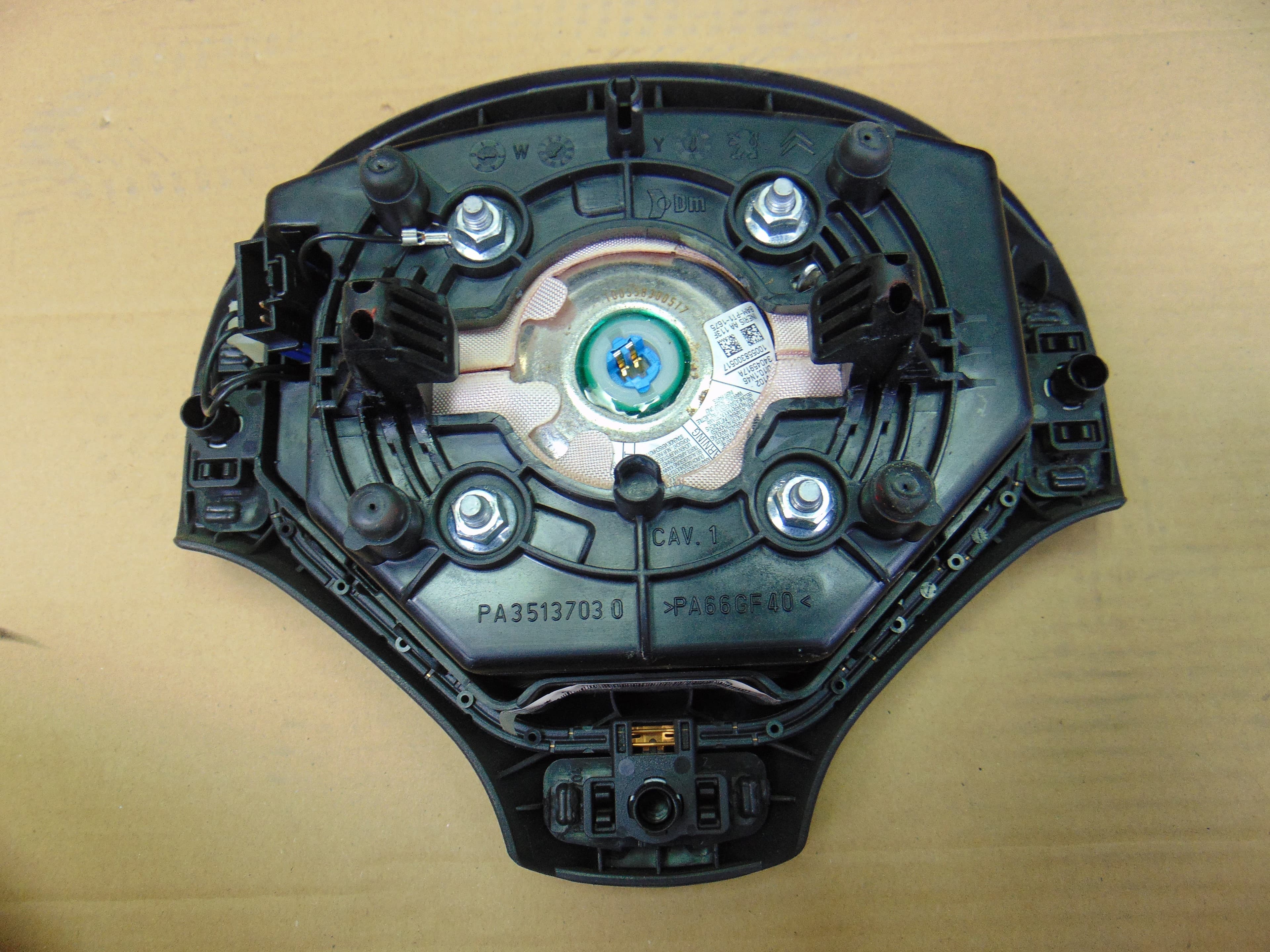 Kit airbag, Peugeot 3008 Confort 2009 usado 9