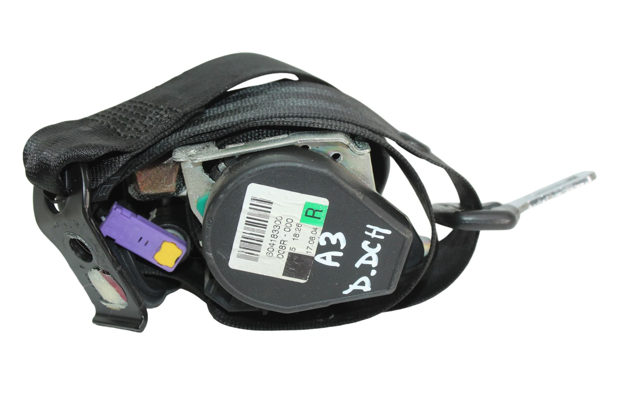 Kit airbag, Audi A3 Sportback (8PA) 2.0 TDI Ambiente 2004 usado 9
