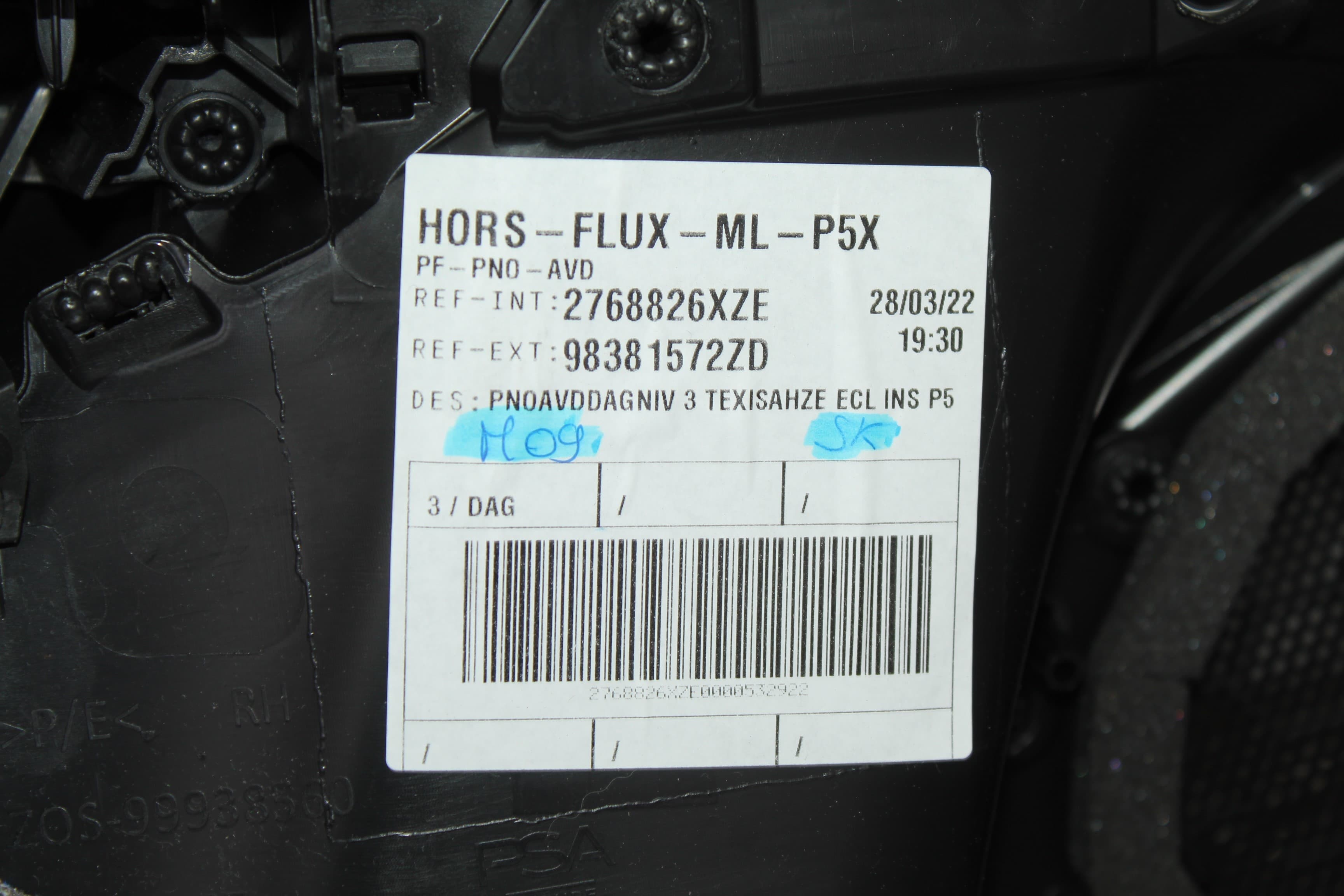 Juego asientos completo, Peugeot 308 (P5) Active Pack 2022 usado 10