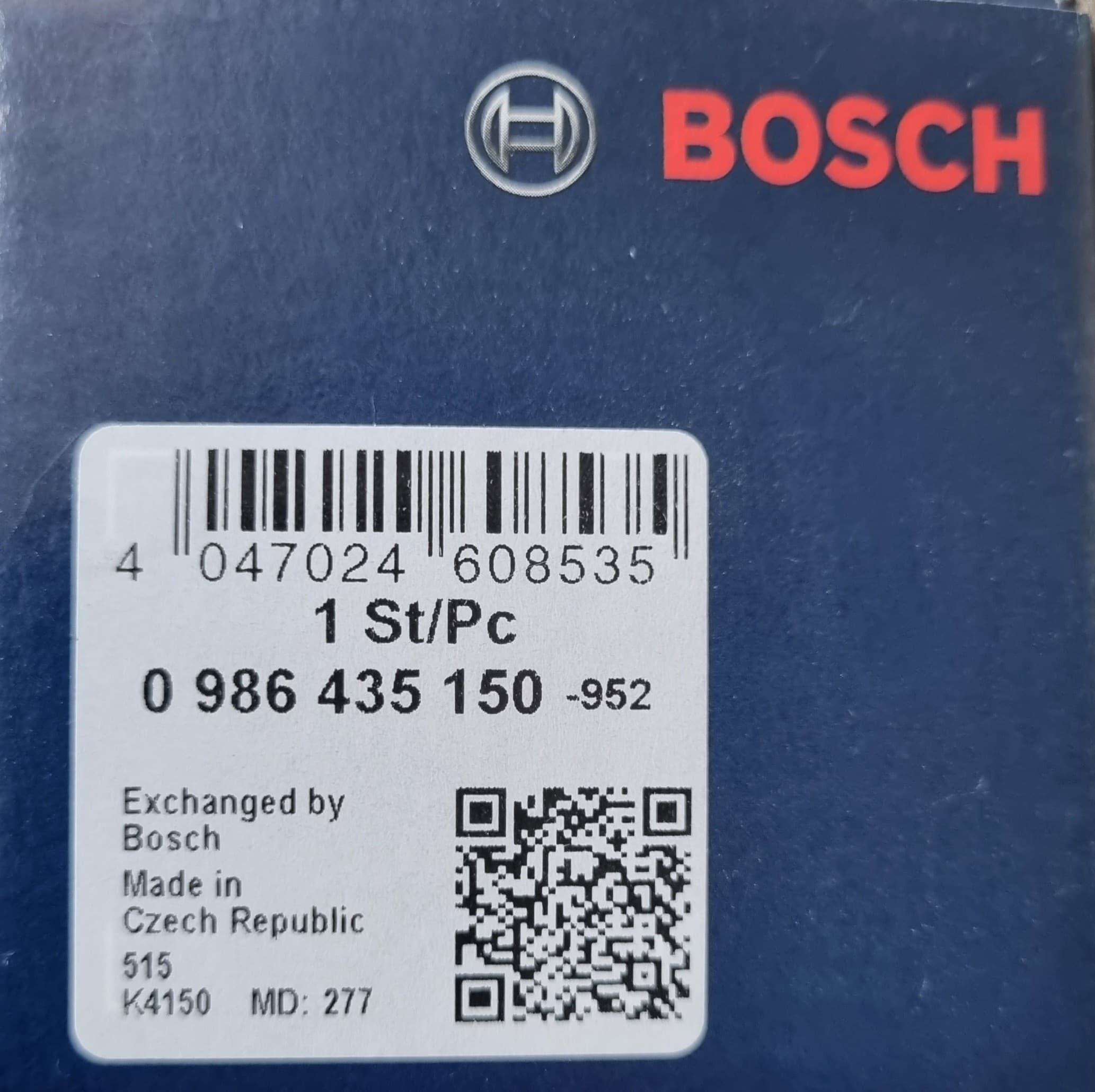 Inyector Bosch 0 986 435 150 nuevo 4