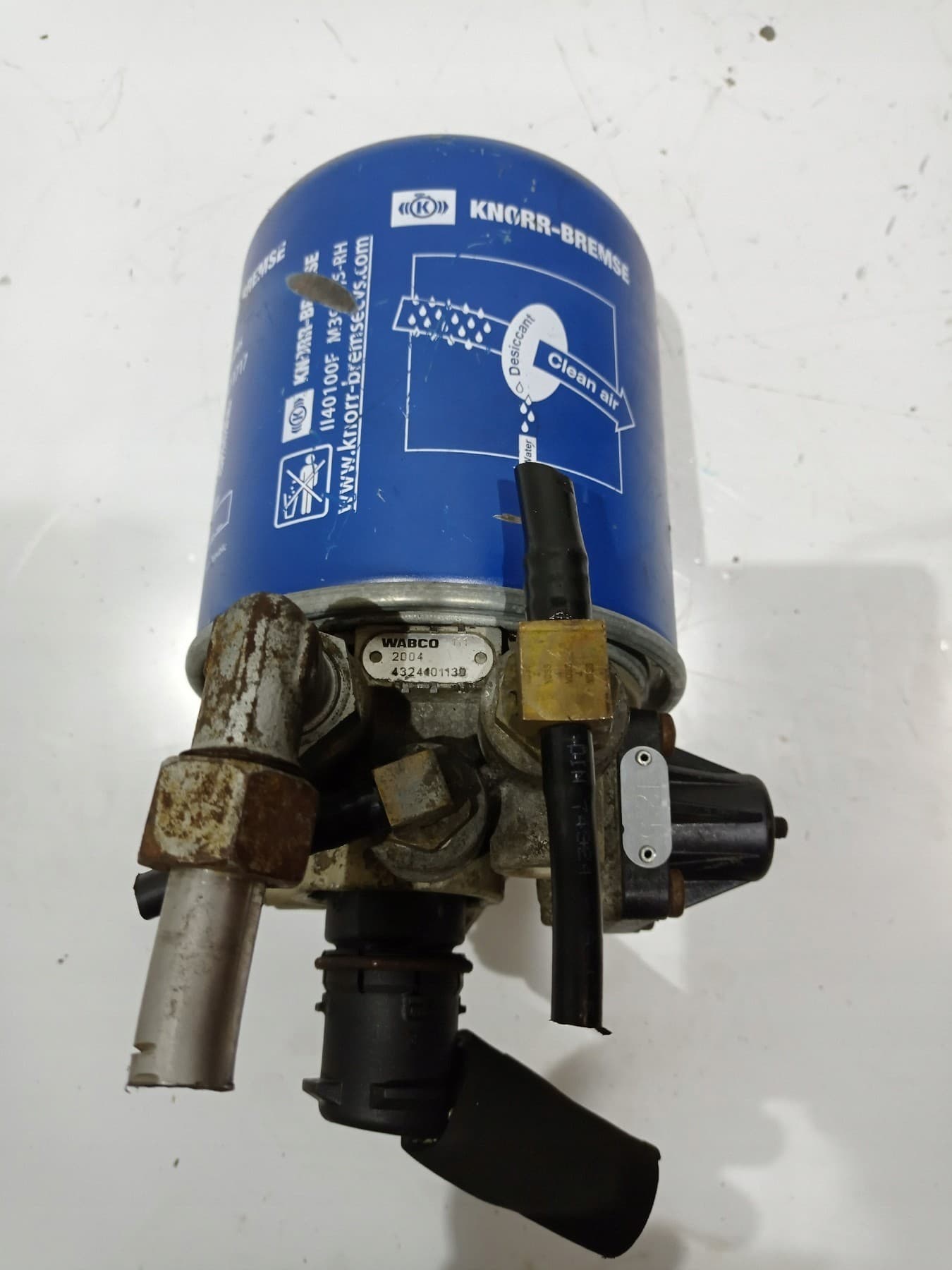 Wabco 4324101130 Dehumidifier, pneumatic system nuevo 7