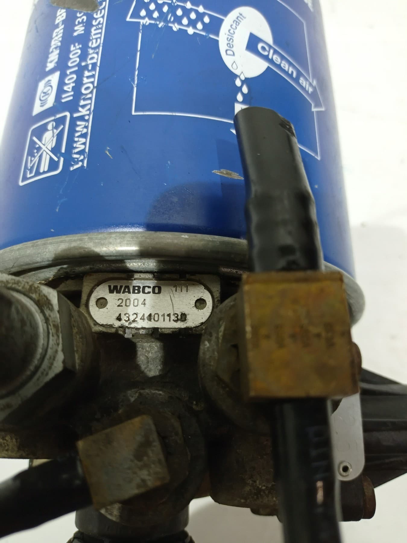 Wabco 4324101130 Dehumidifier, pneumatic system nuevo 10
