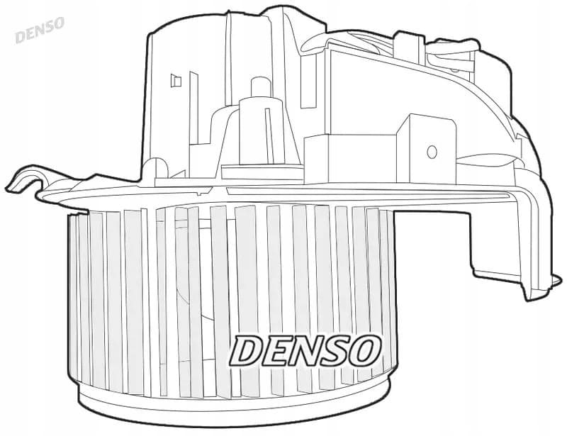 Ventilador interior Denso DEA07022 nuevo 2