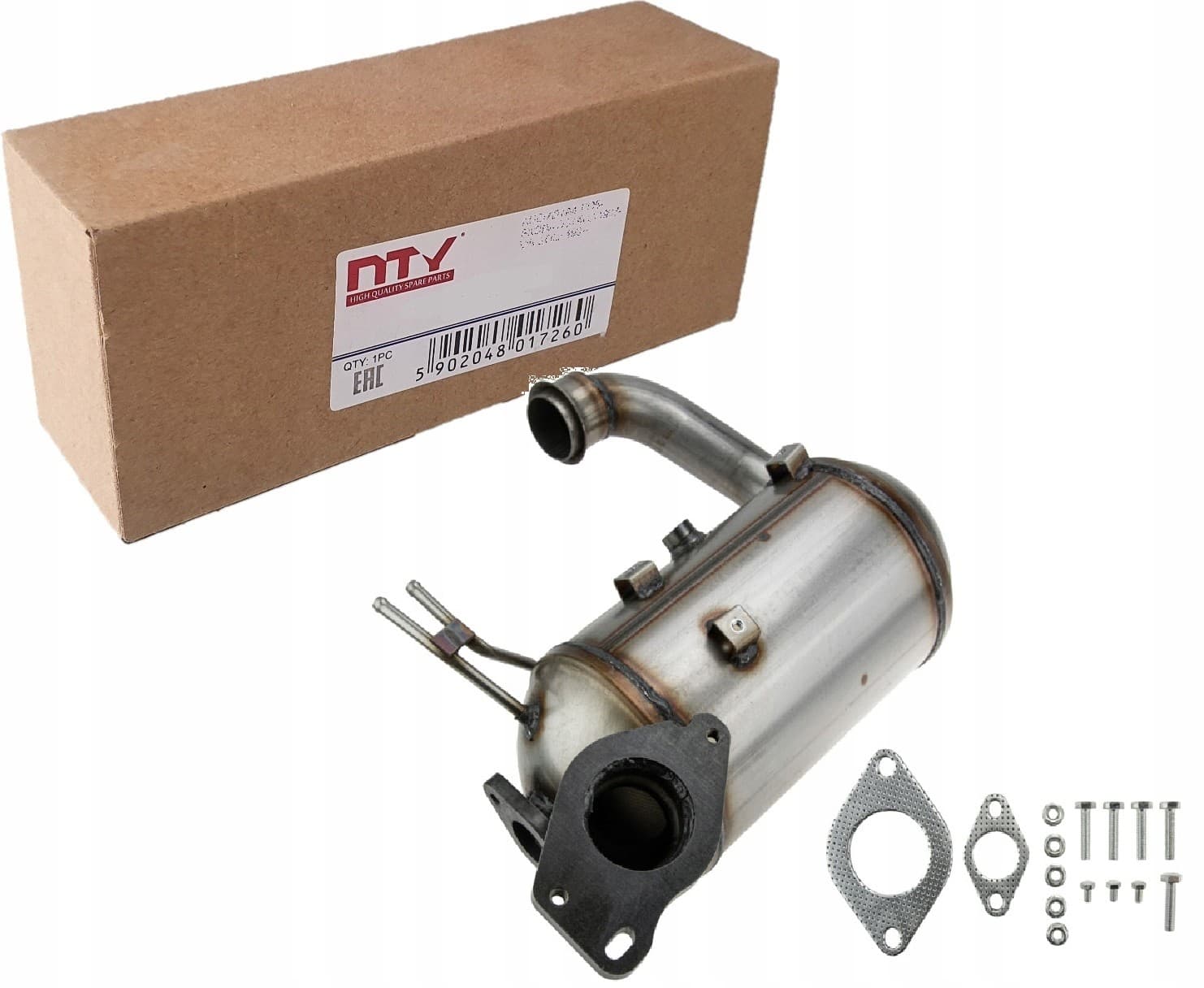 Filtro de Partículas Diésel DPF Nty DPF-Me-008 nuevo 4