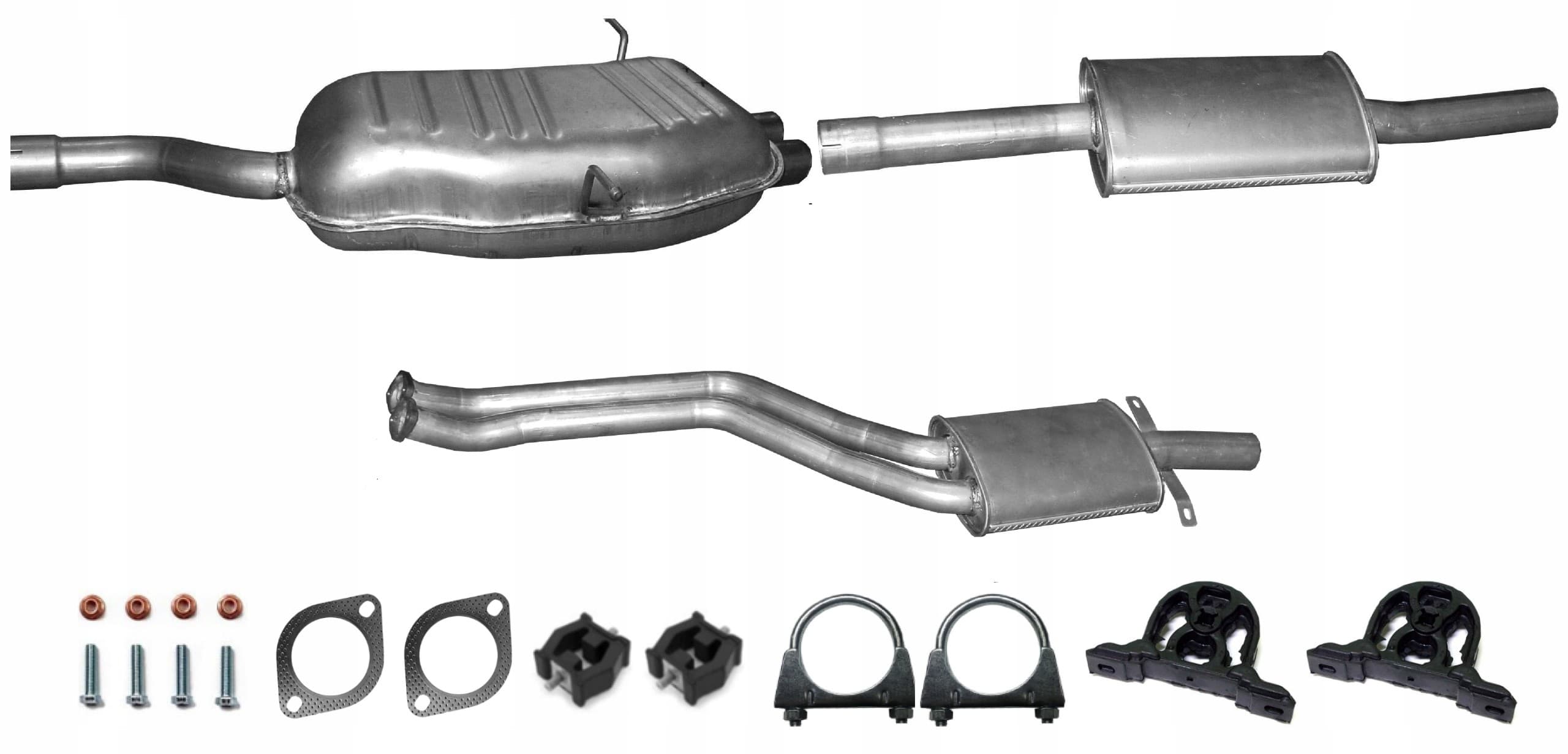 Silenciadores BMW Serie 3 E46 2.0 2.5 2.8 320i 323i 328i nuevo