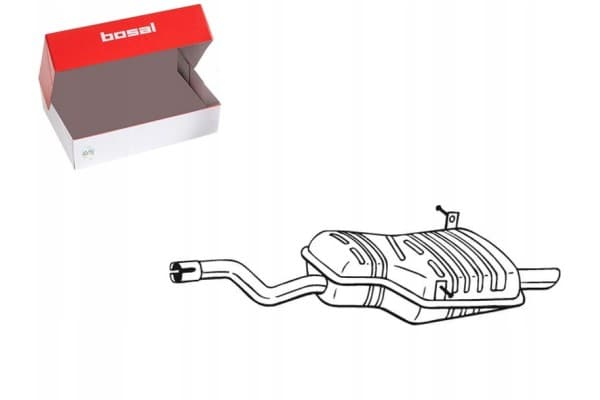 Bosal 247-515 Silenciador final nuevo 9