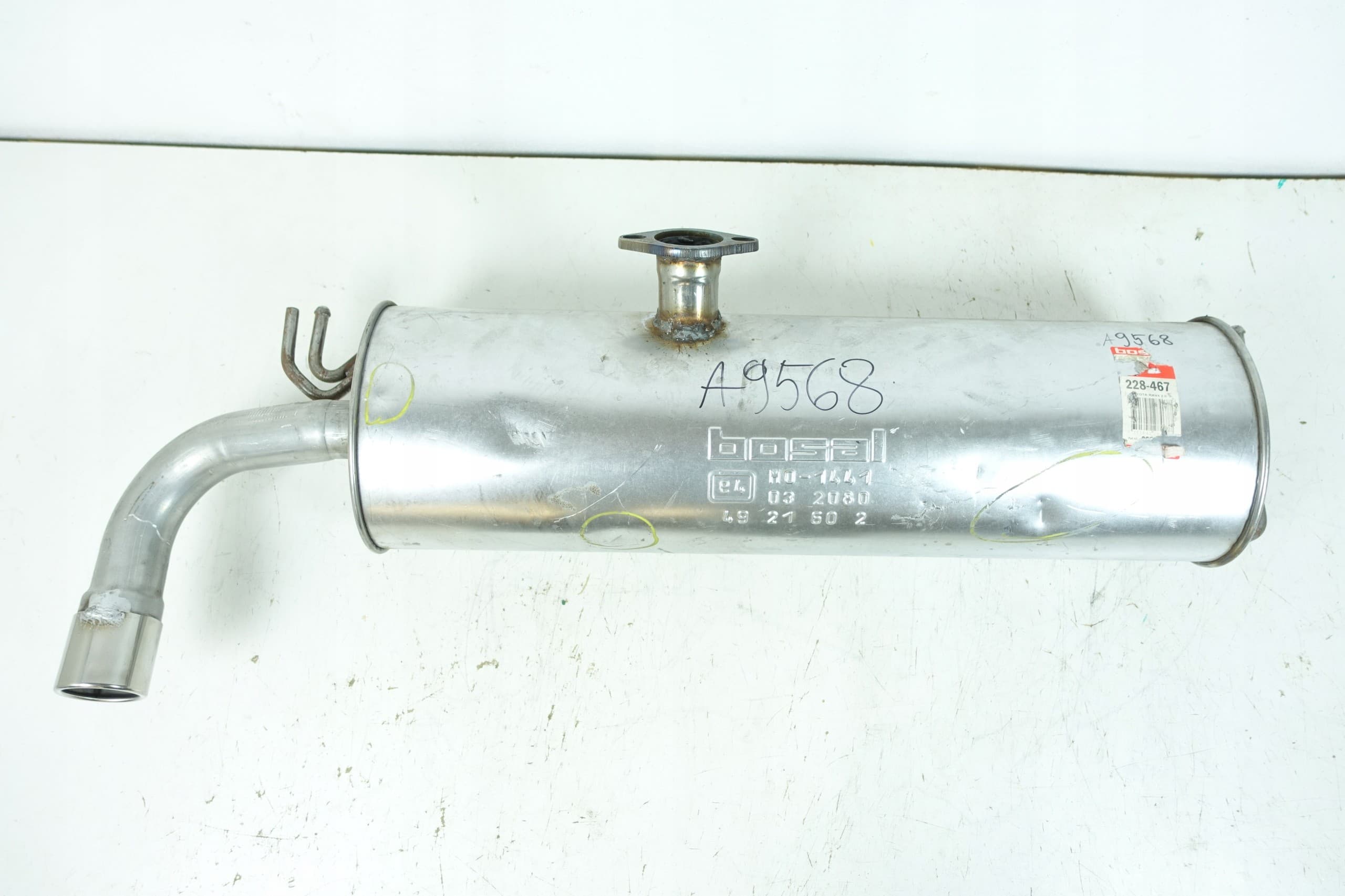 Bosal 228-467 Silenciador trasero de escape nuevo
