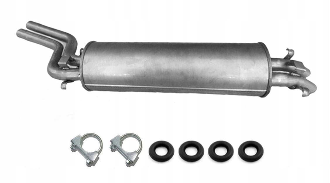 Silenciador Final Mercedes W123 2.5 2.8 (1976-1985) nuevo