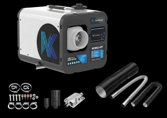 Calefactor portátil Cube Bluetooth 5kW 12/24V nuevo 4