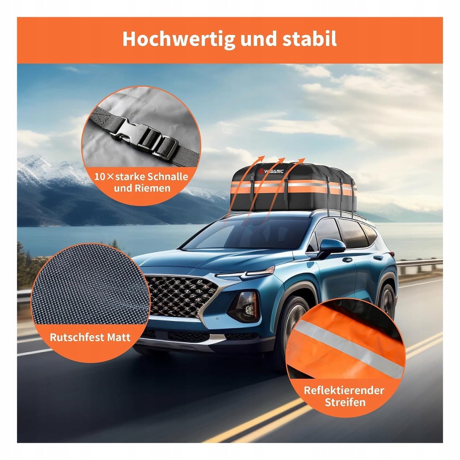 Bau plegable impermeable para techo de 595 litros nuevo 3