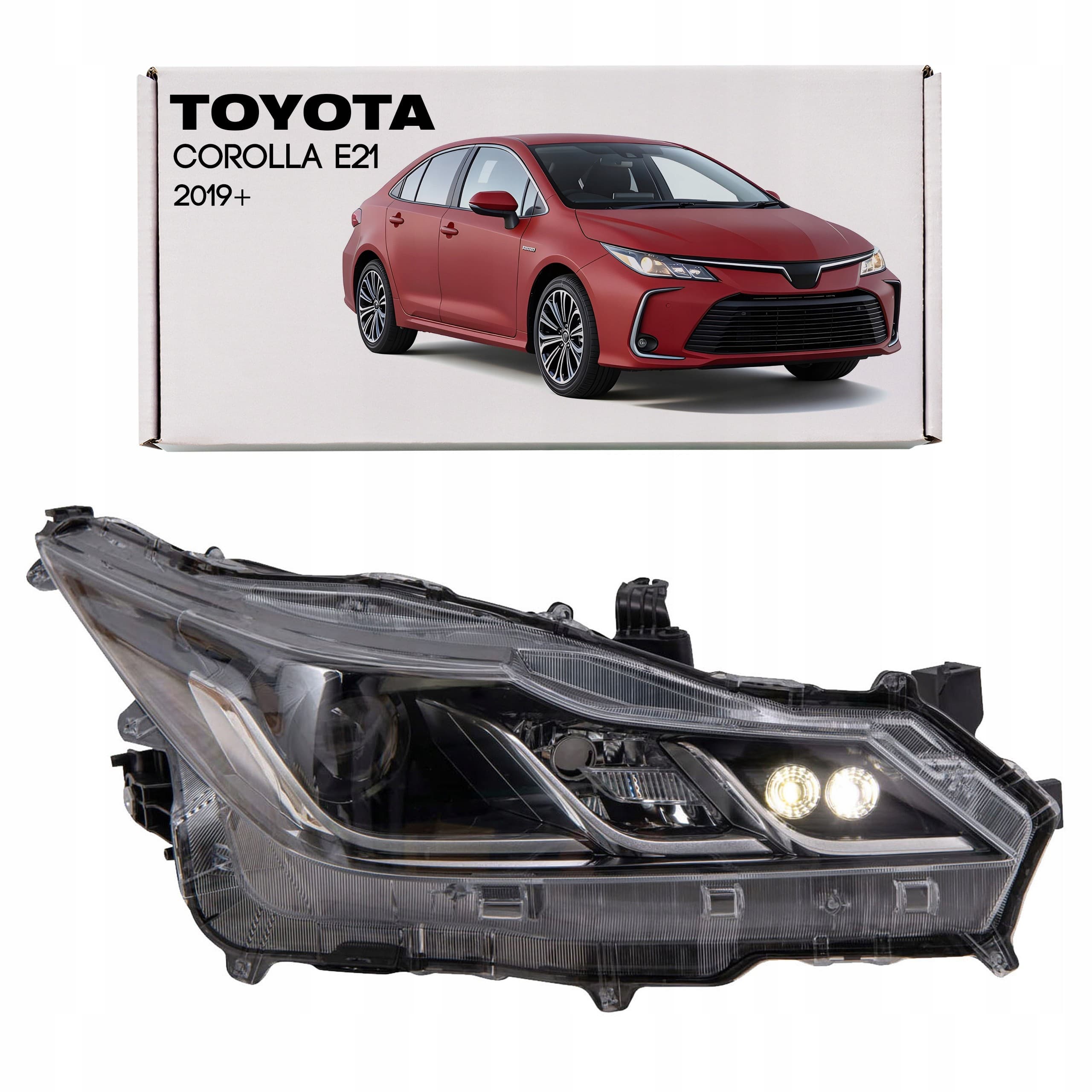 Faro delantero Toyota Corolla Xii E21 2019 Derecho nuevo