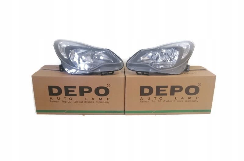 Faro delantero izquierdo Depo para Opel Corsa D nuevo
