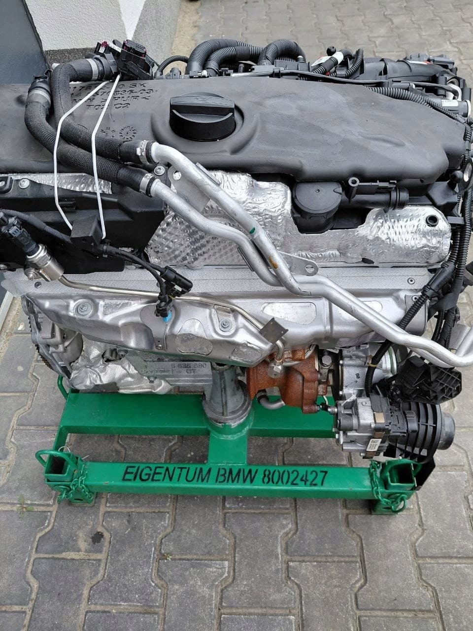 Motor Completo BMW B57D30A para G30 G11 G01 G07 nuevo 9