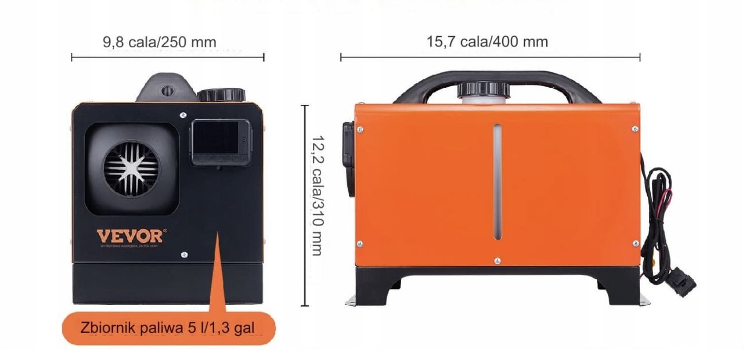 Calefactor de Coche Todo en Uno 12V nuevo 2