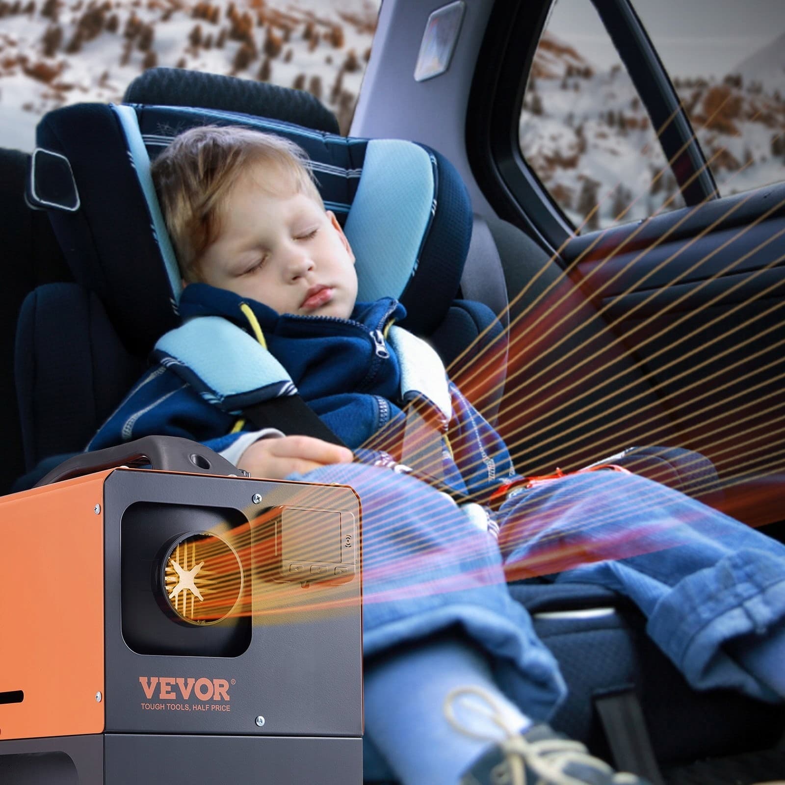 Calefactor de Coche Todo en Uno 12V nuevo 4