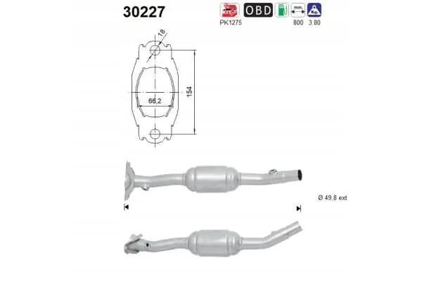 Catalizador AS 30227 nuevo 2