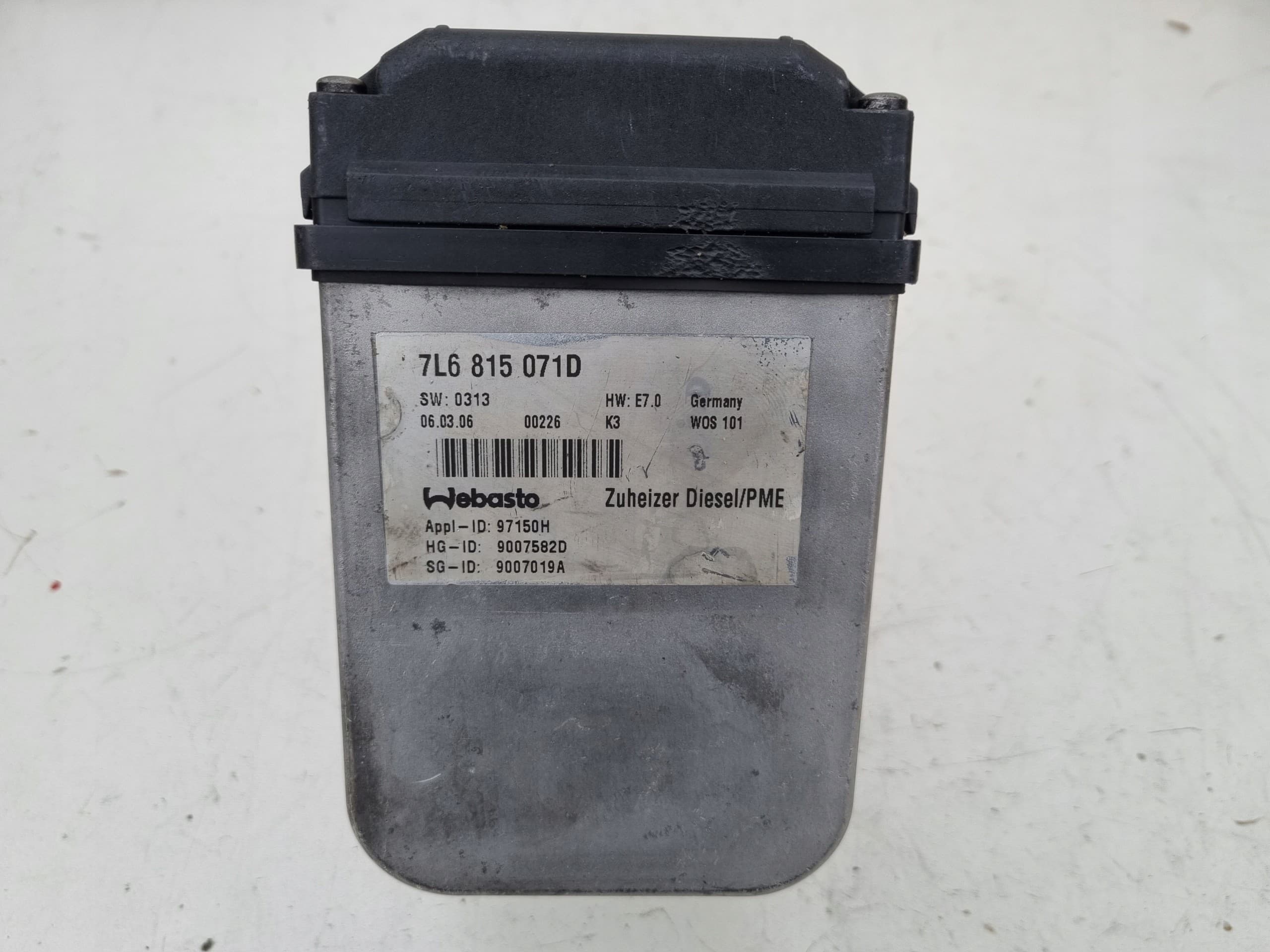 Calefactor Webasto Thermo Top C VW Touareg 7L6815071D reacondicionado 4
