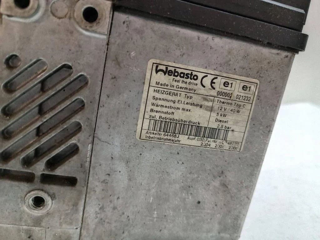 Calefactor adicional BMW / aparcamiento 64126918942 usado 2
