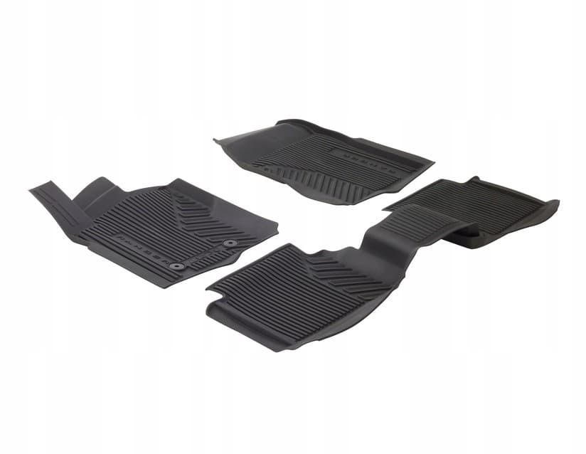 Alfombrillas de goma delanteras y traseras Ford Ranger 2022 nuevo 3