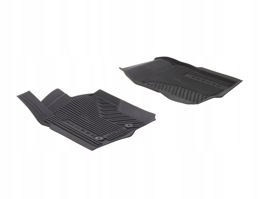 Alfombrillas de goma delanteras y traseras Ford Ranger 2022 nuevo 5