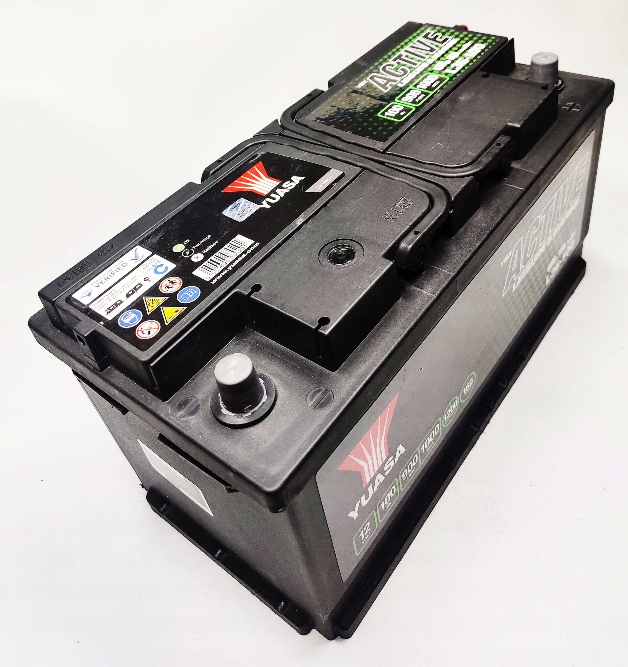 Batería 12V 100Ah 900A P Yuasa Active Leisure Marine L36-100 nuevo 3