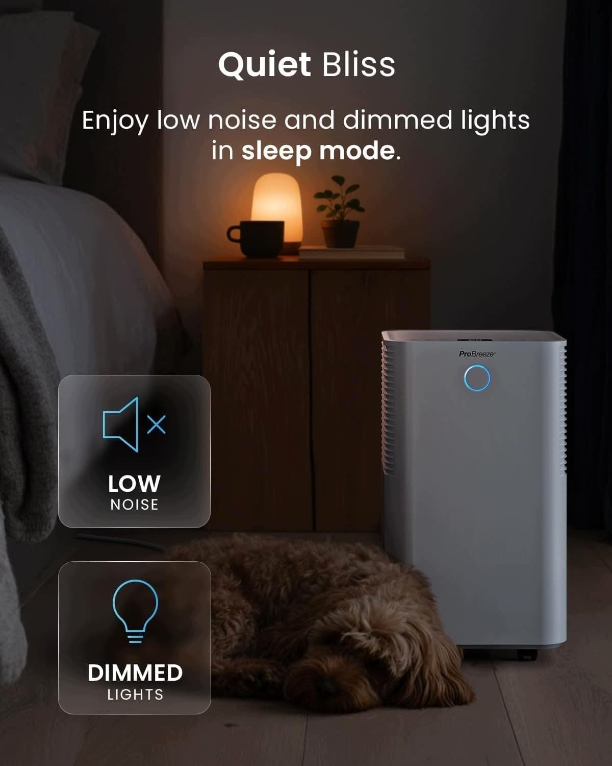 Deshumidificador Omnidry 12 litros por día con pantalla LED nuevo 4