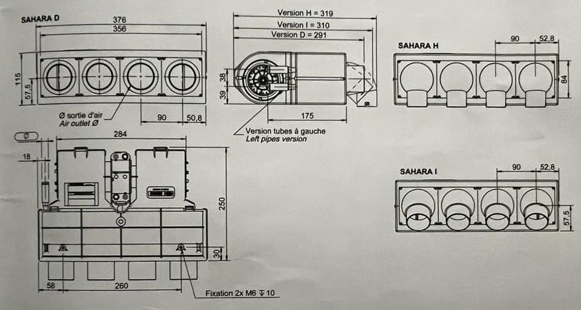Calefactor Adicional Webasto 12V 9 kW Tipo D 60 nuevo 2