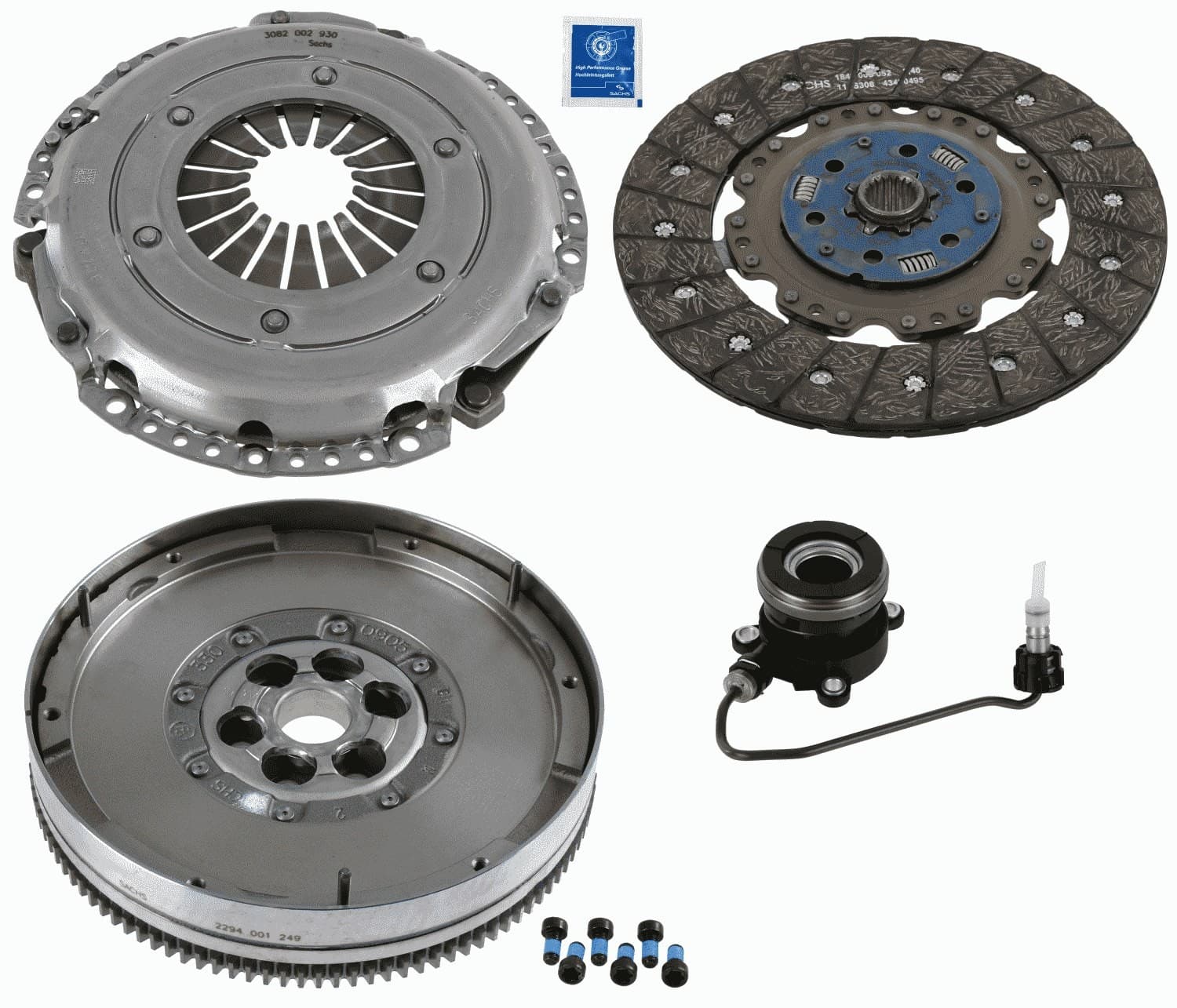Sachs 2290 601 262 Juego de embrague nuevo