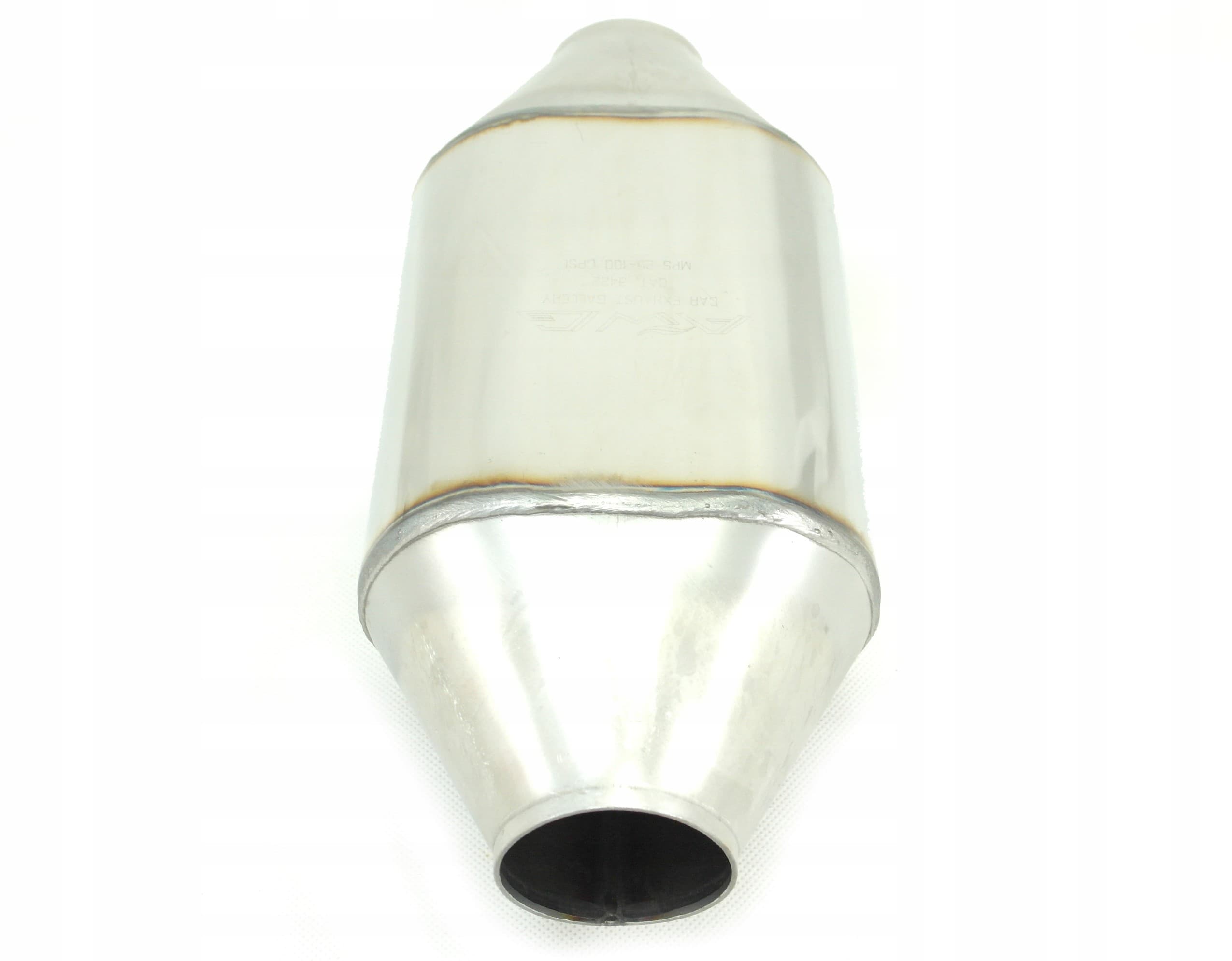 Catalizador Deportivo Awg 2.5L 200CPSI Euro 2 57mm Ovalado nuevo 3