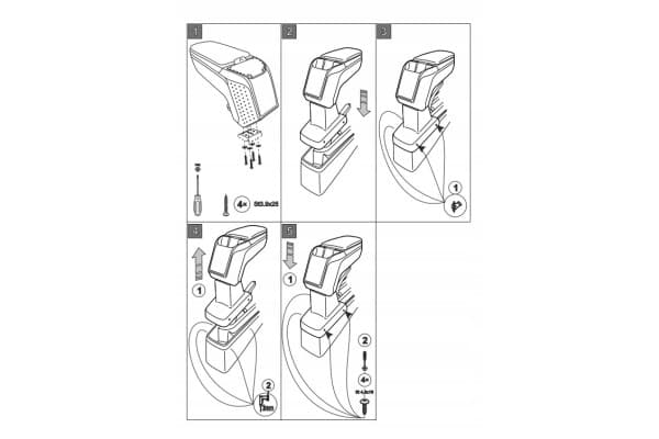 Reposabrazos Luxus Armster 2 Hyundai i10 2020- nuevo 11
