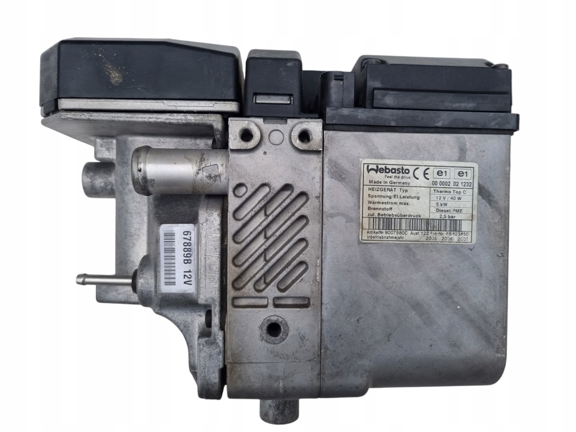 Calefactor Webasto Thermo Top C VW Touareg 7L6819008C reacondicionado