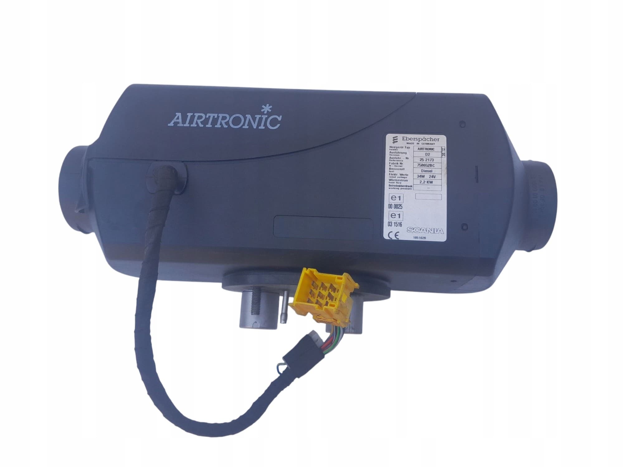 Calefactor Webasto Airtronic D2 para Scania 1851020 252173 reacondicionado