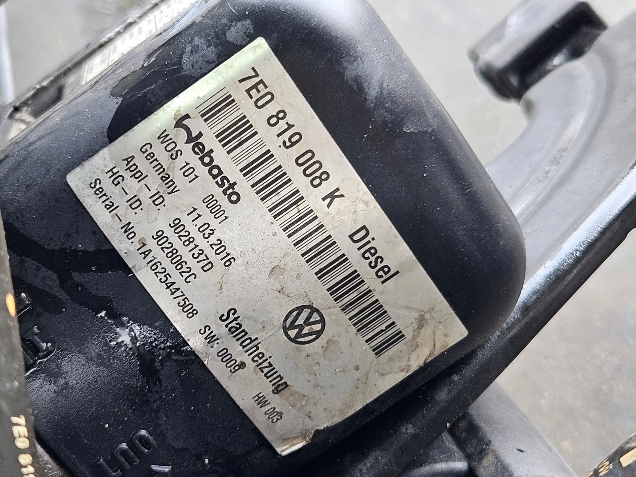 Calefactor estacionario VW T6 7E0819008K usado 4