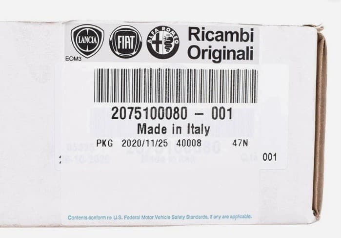 Herramienta Original Fiat 2075102080 - Caja Original Nueva
