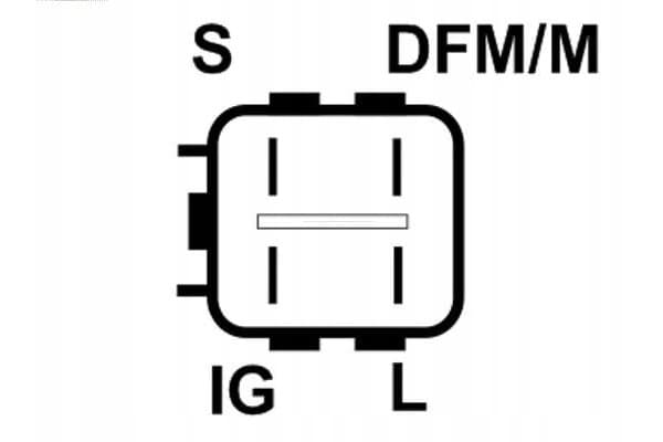 Alternador As-Pl A6096 nuevo 6
