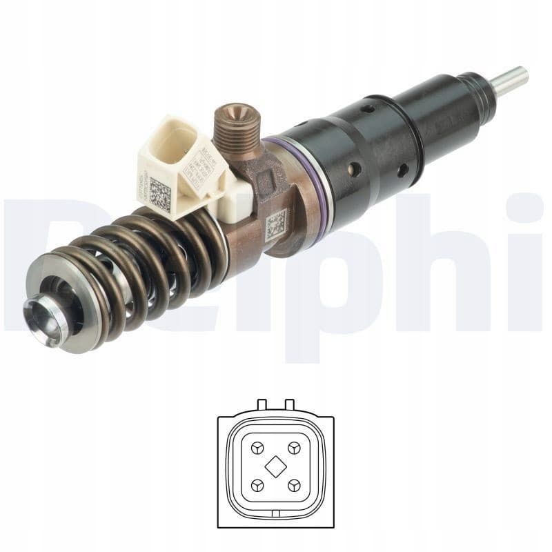 Inyector Delphi 42019396-12B1 nuevo