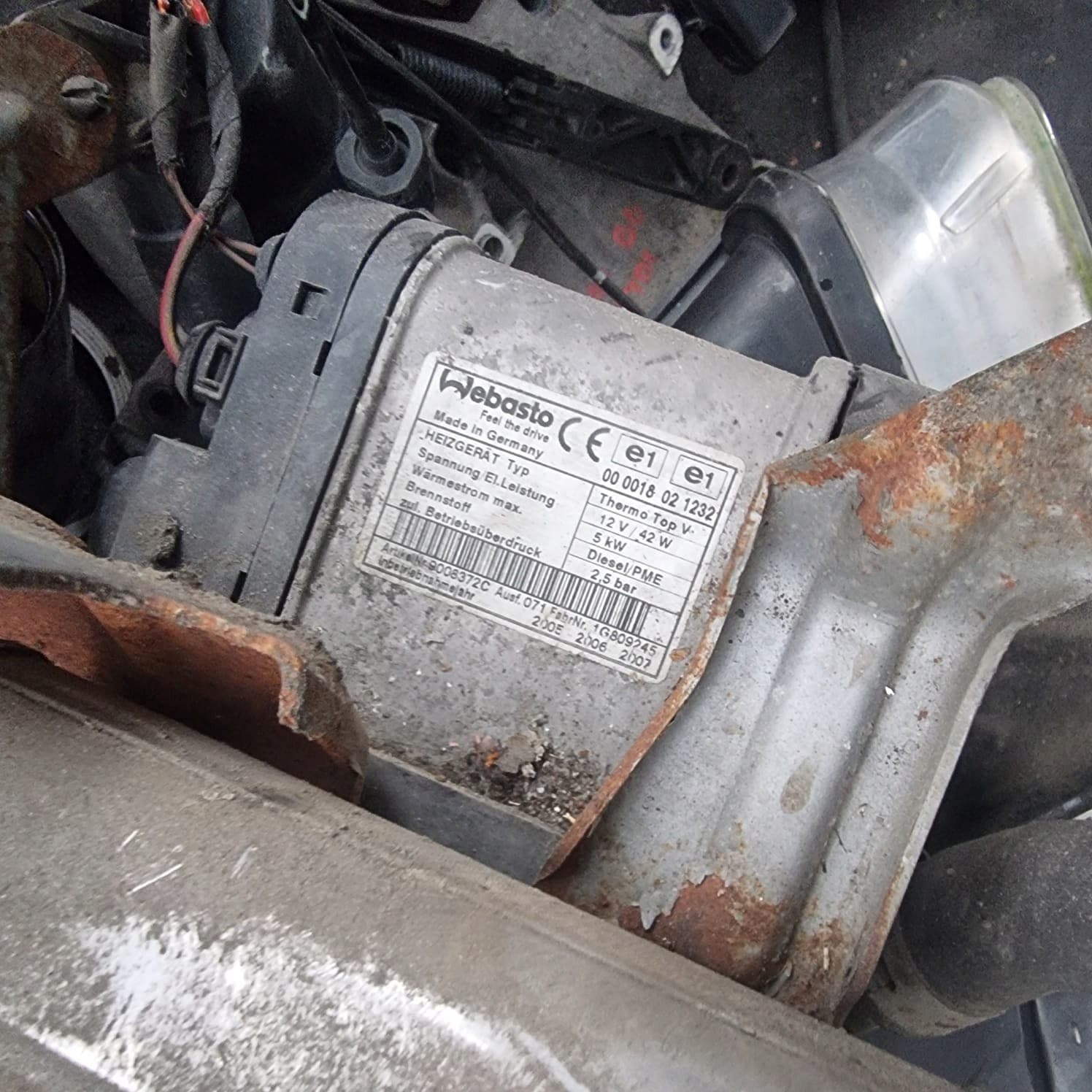 Calefactor estacionario Webasto VW Passat B6 2007 usado 2