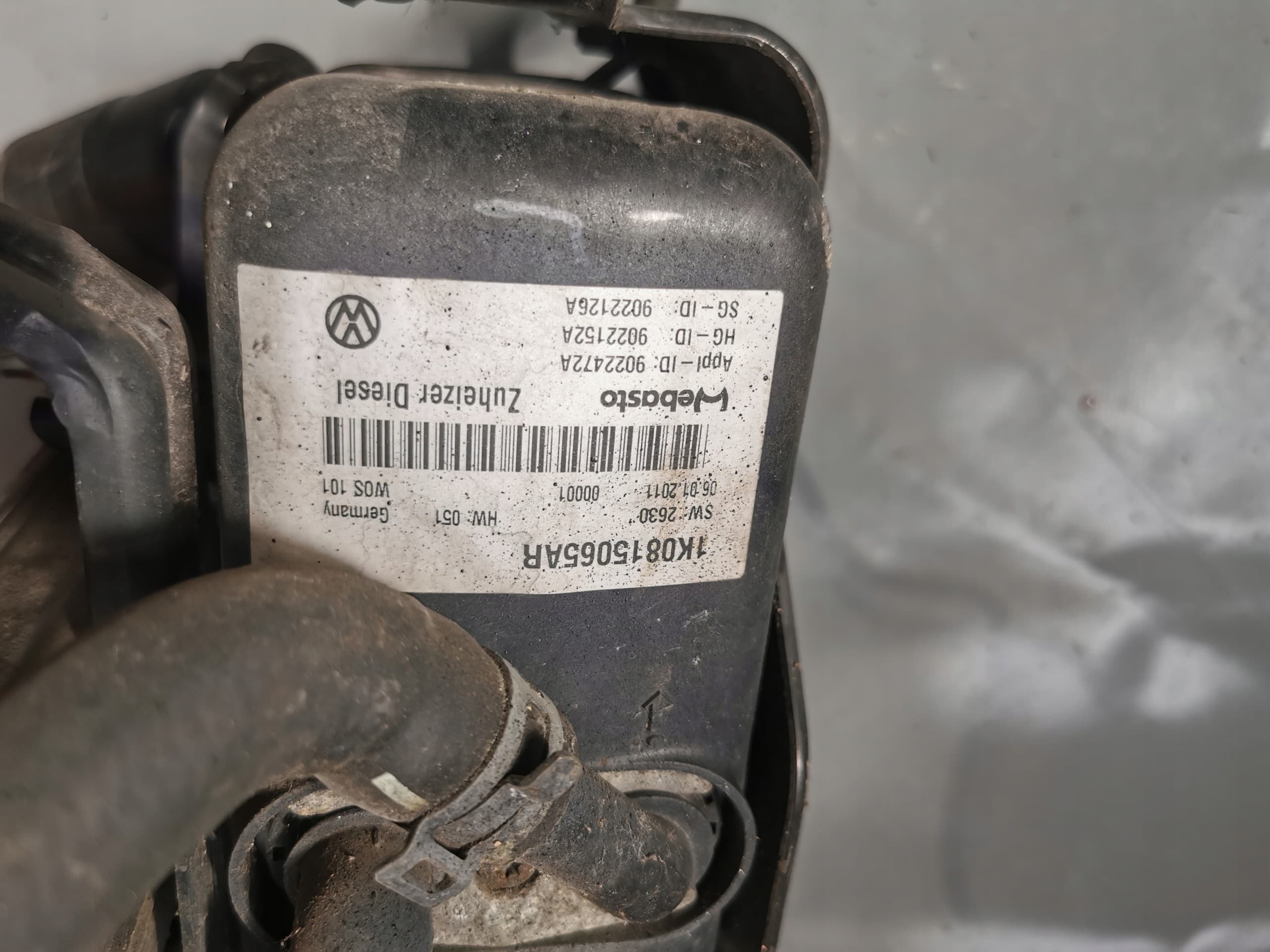 Webasto VW Volkswagen 1K0815065AR usado 4