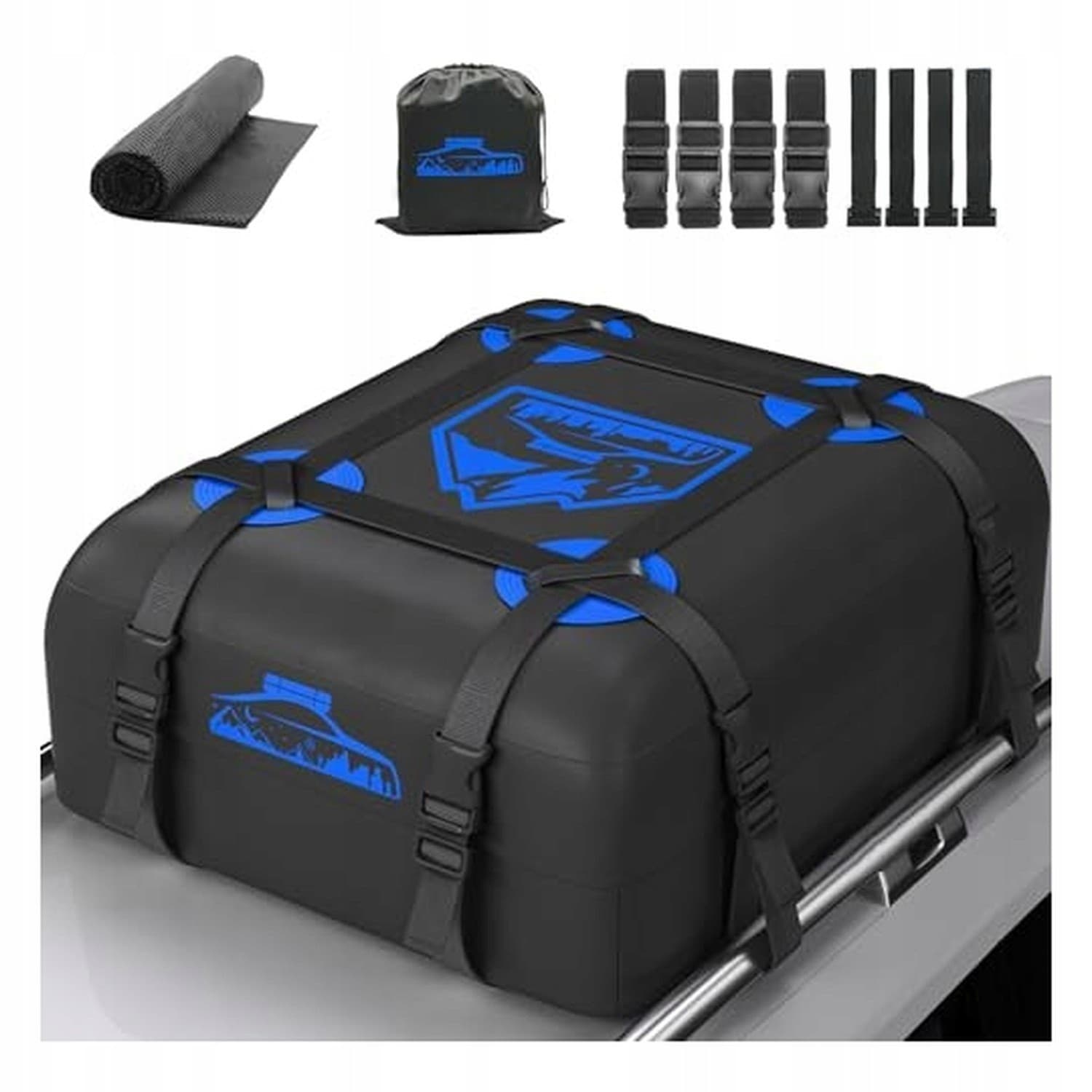 Cofre de Techo Impermeable - 15 m³ - para Coches - Espacio Extra nuevo 2