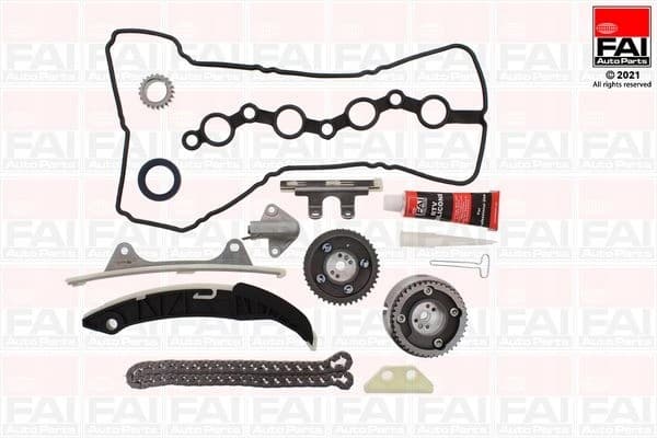 Kit de cadena de distribución Fai AutoParts TCK334VVT nuevo