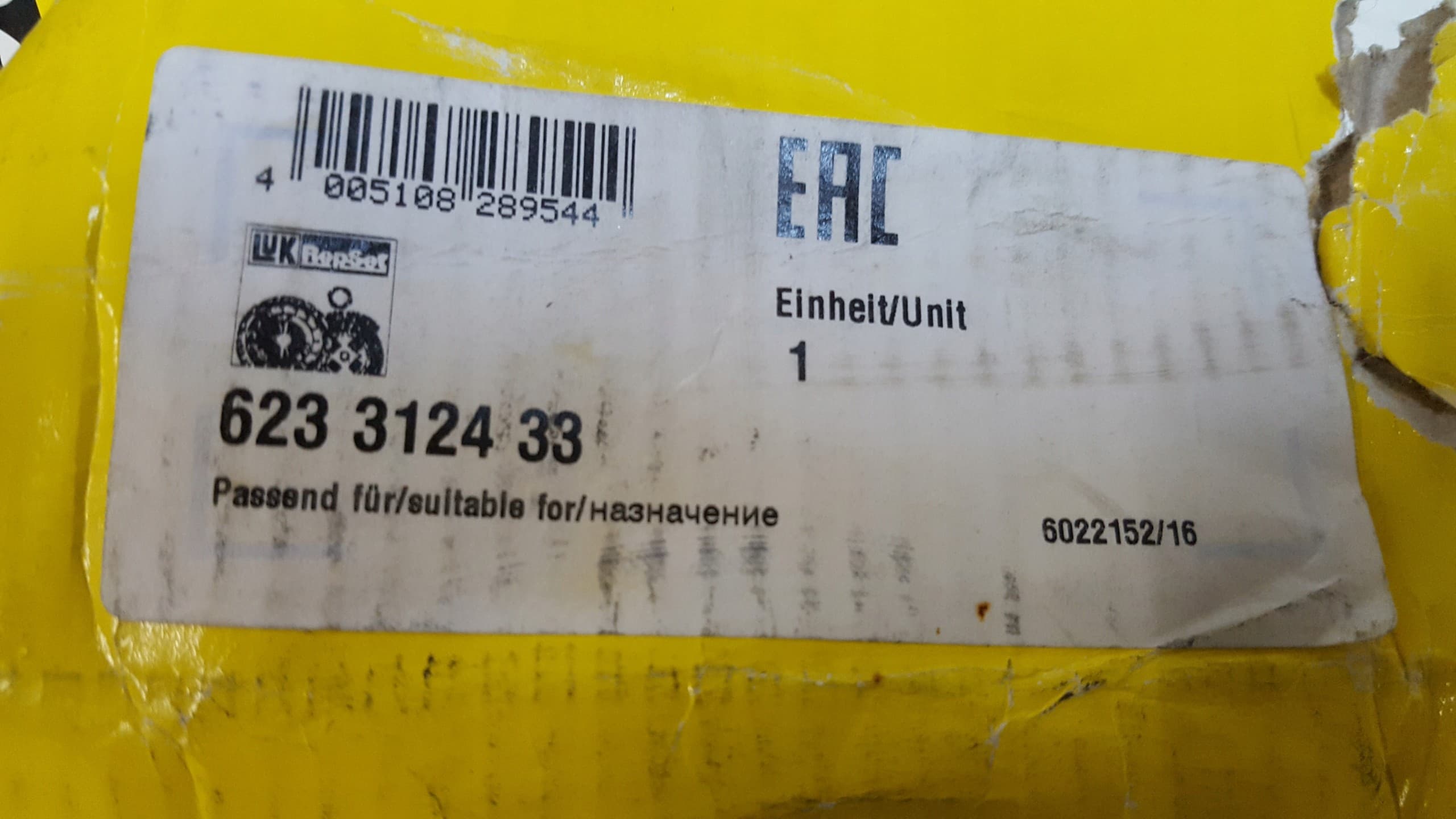 Schaeffler LuK 623 3124 33 Juego de embragues nuevo 5